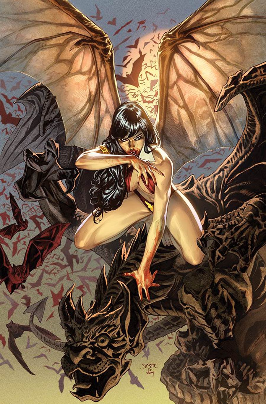 Vengeance Of Vampirella Vol 2 #17 Cover I Incentive Michael Sta Maria Virgin Cover