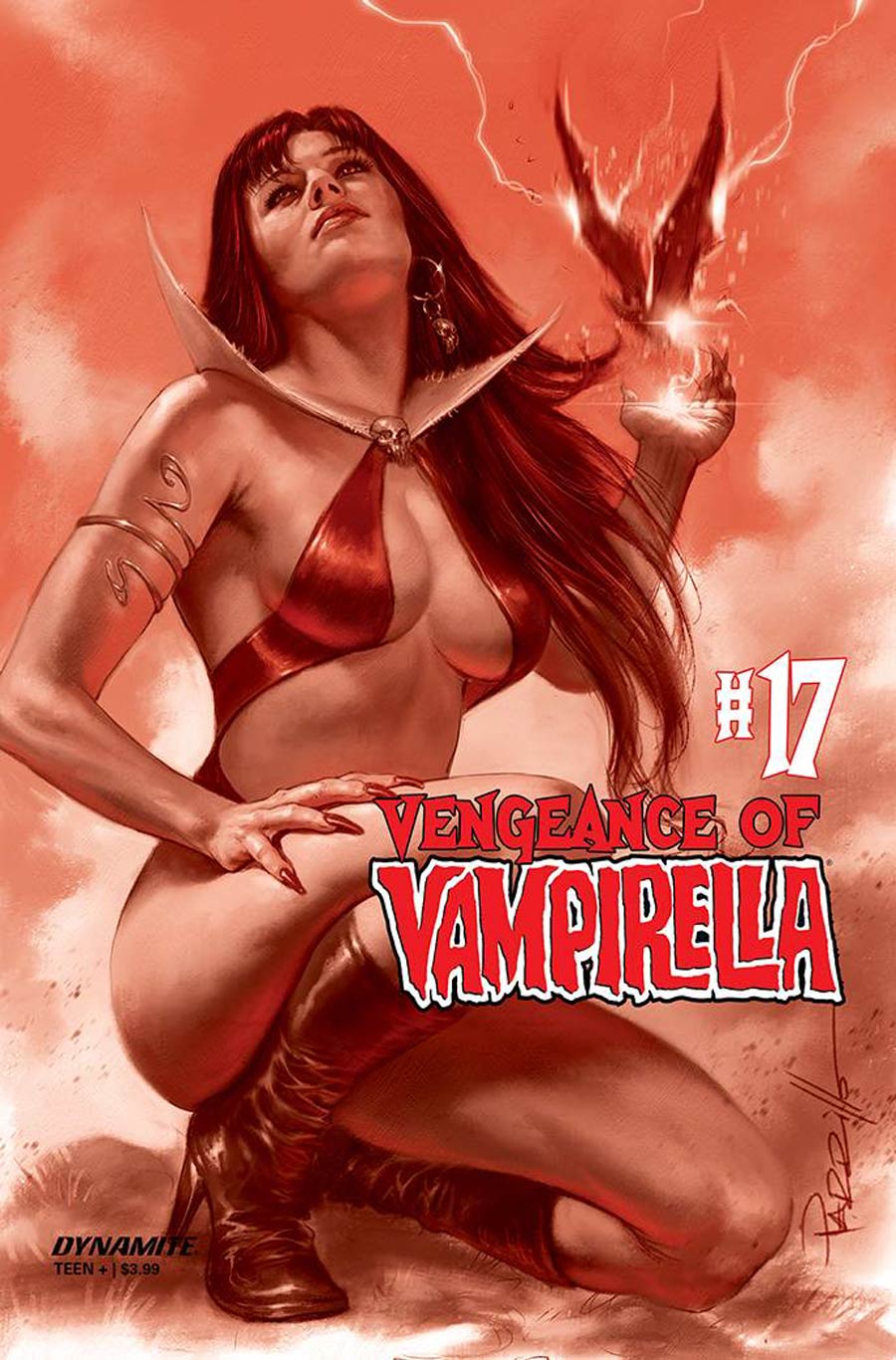 Vengeance Of Vampirella Vol 2 #17 Cover N Incentive Lucio Parrillo Tint Cover