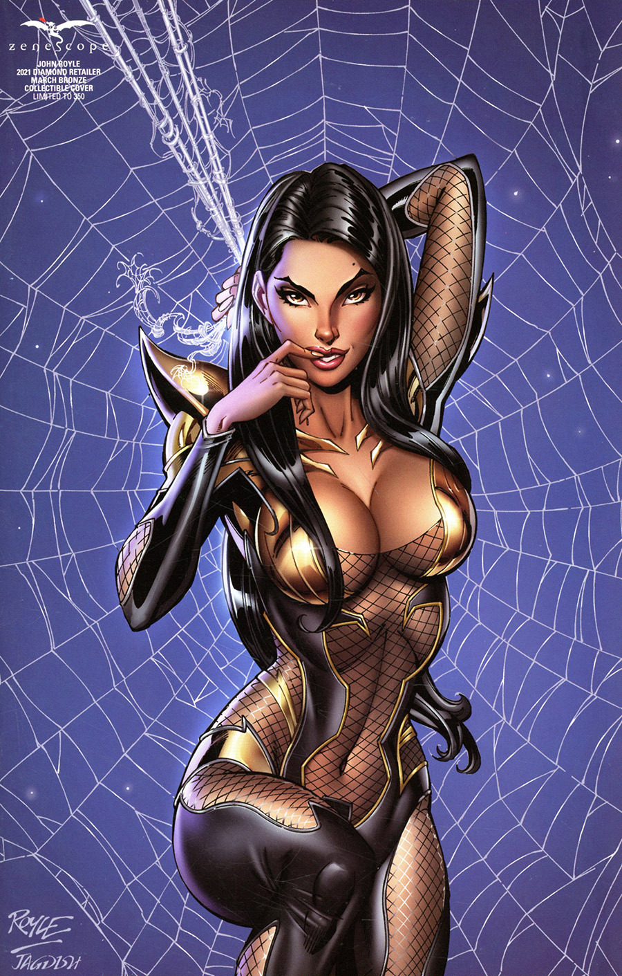 Grimm Fairy Tales Presents Myths & Legends Quarterly #3 Dark Princess Cover H John Royle Spider Queen Retailer Variant Cover