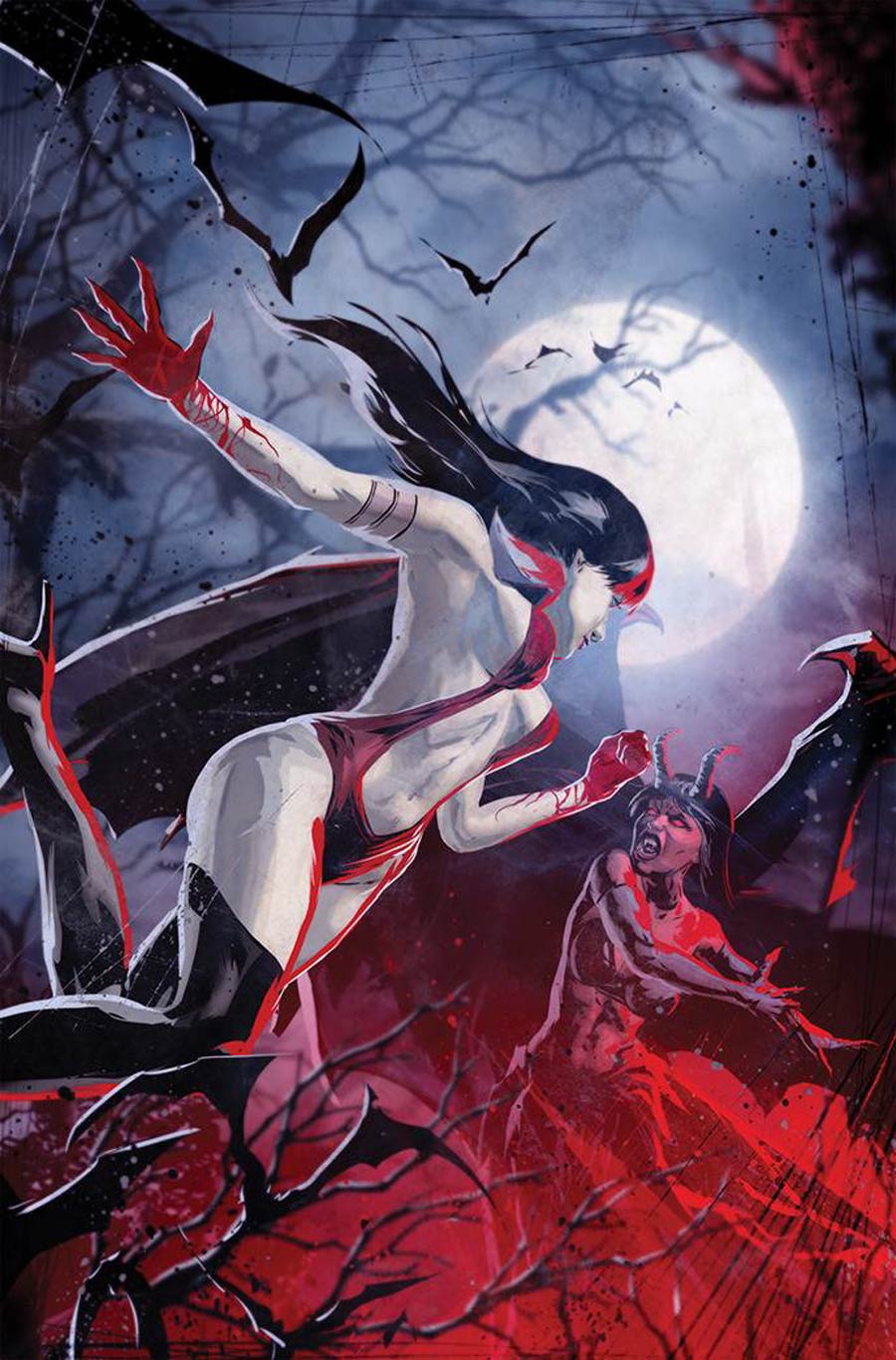 Vampirella vs Purgatori #2 Cover J Incentive Szymon Kudranski Virgin Cover