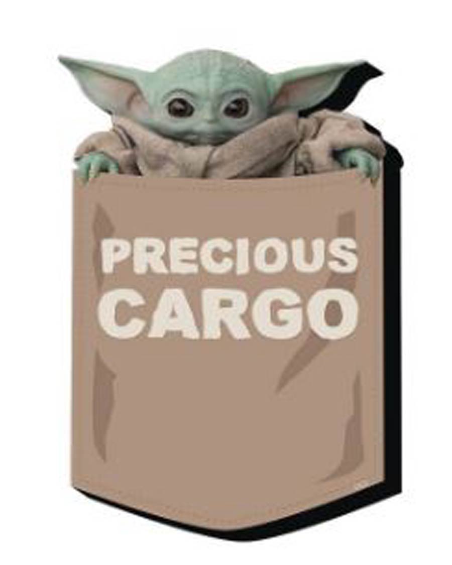 Star Wars The Mandalorian The Child Magnet - The Child Precious Cargo