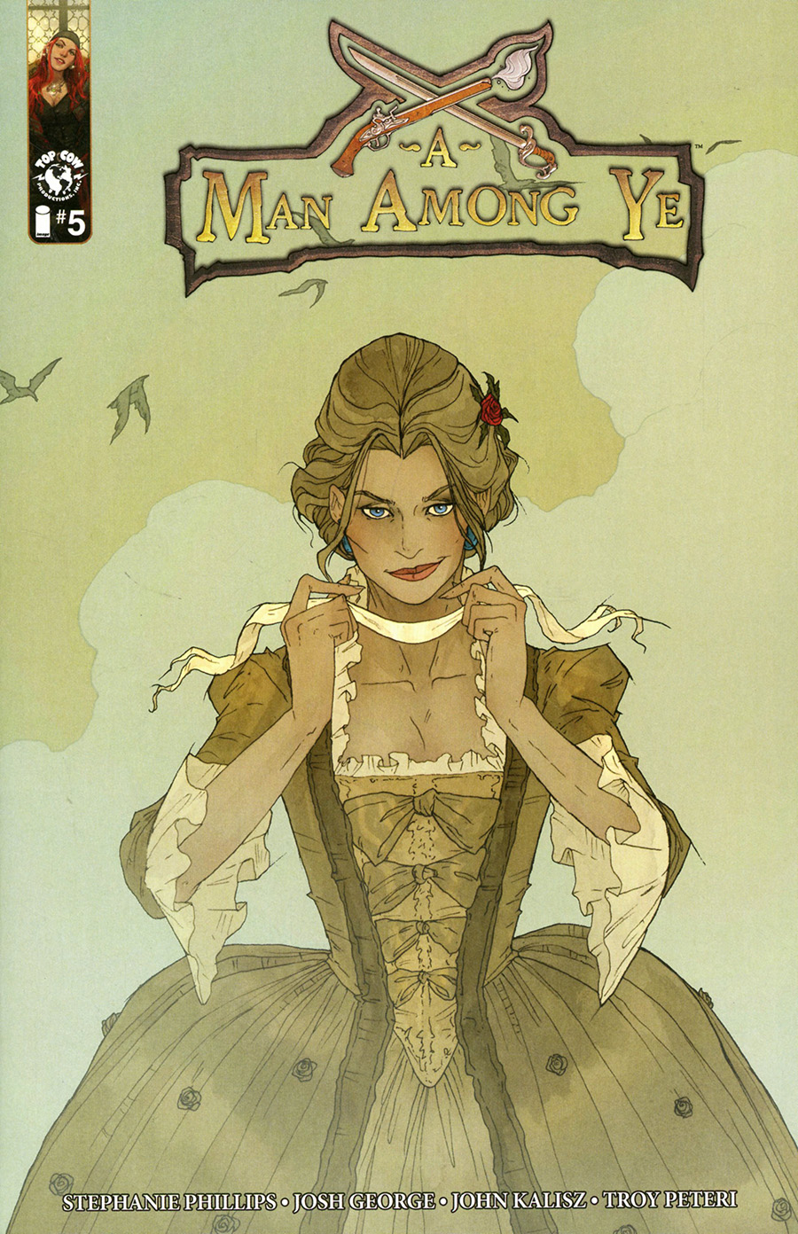 A Man Among Ye #5 Cover B Variant Abigail Larson Cover