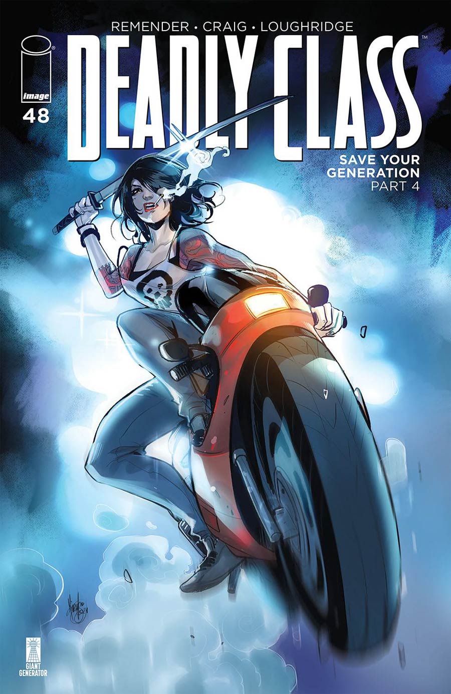 Deadly Class #48 Cover B Variant Mirka Andolfo Cover