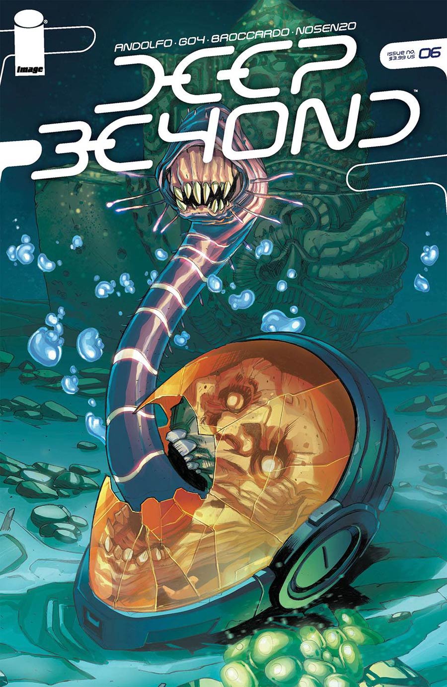 Deep Beyond #6 Cover A Regular Andrea Broccardo Cover