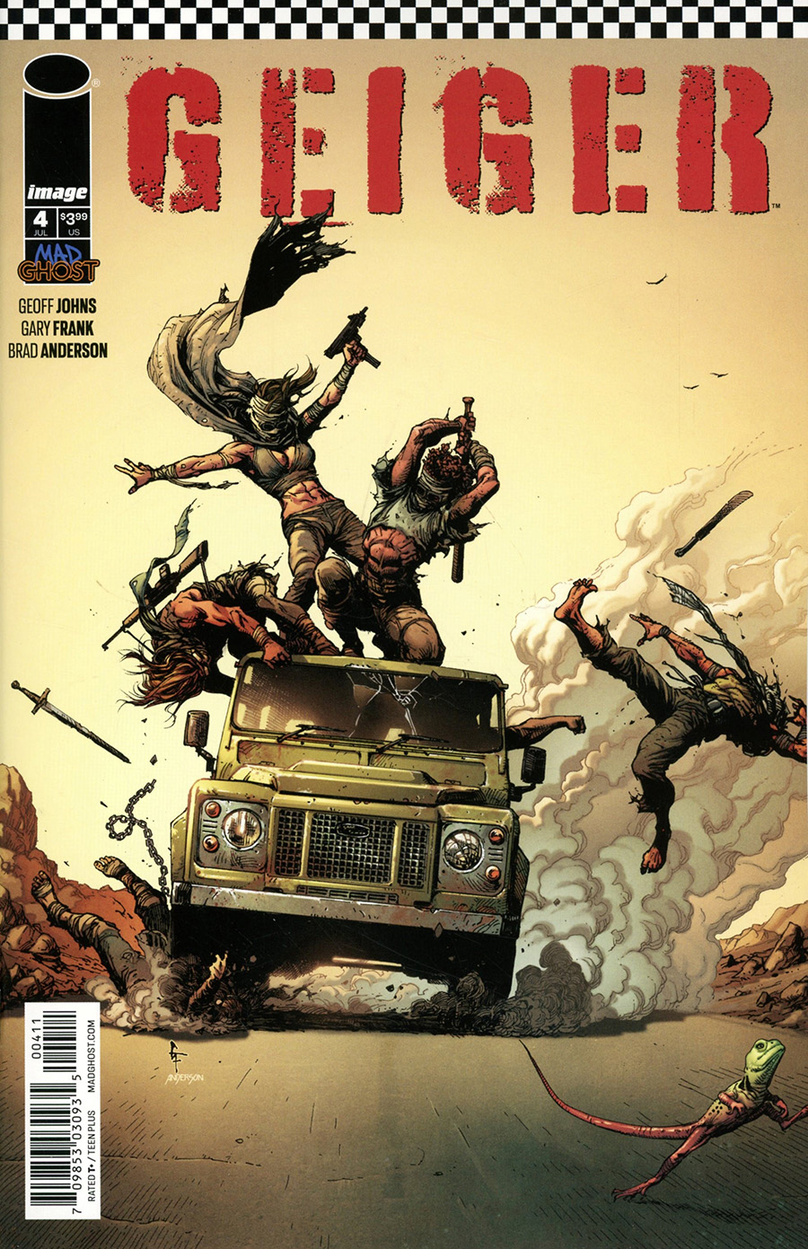 Geiger #4 Cover A Regular Gary Frank & Brad Anderson Cover