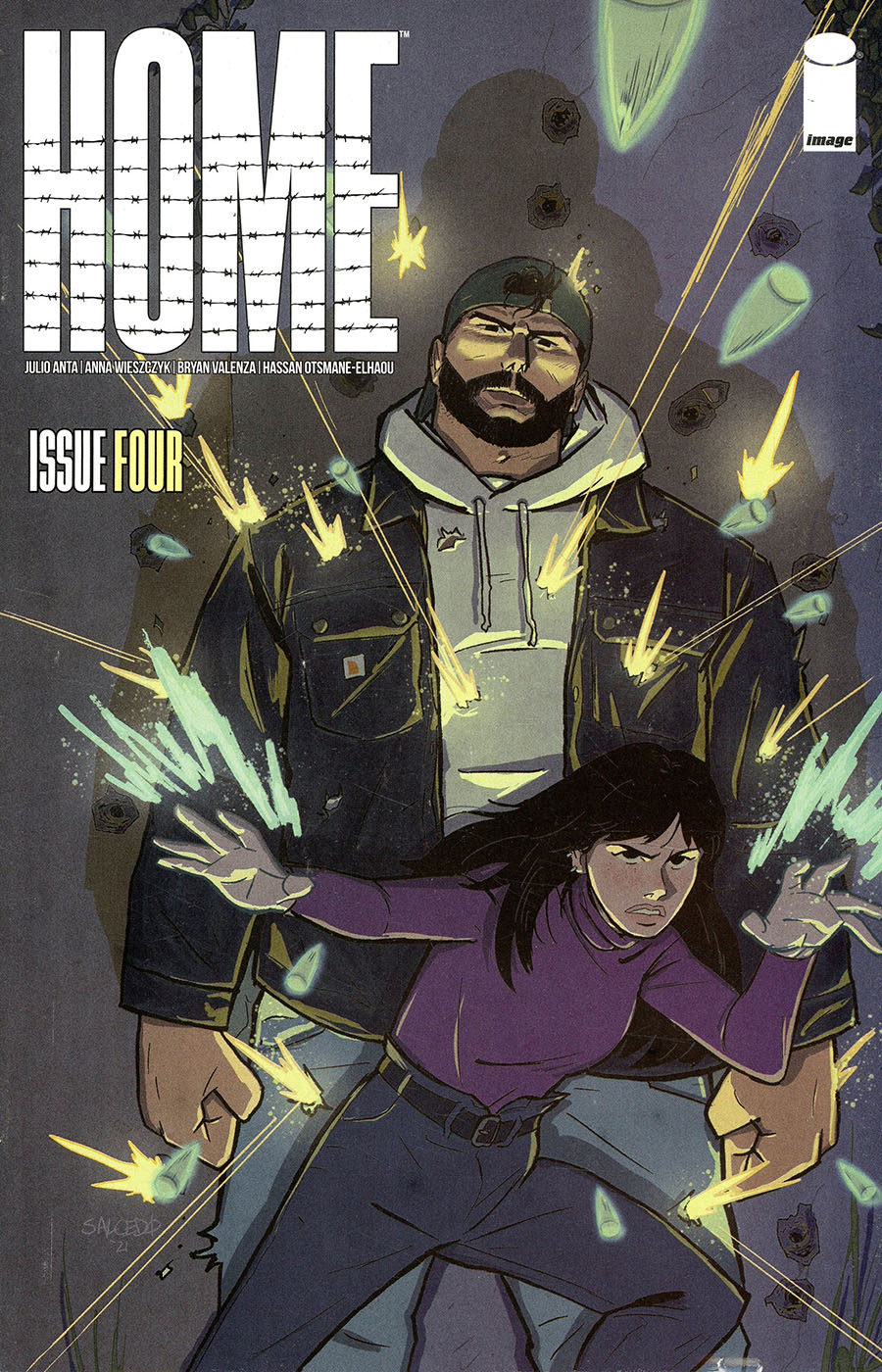 Home (Image Comics) #4 Cover B Variant Jacoby Salcedo Cover