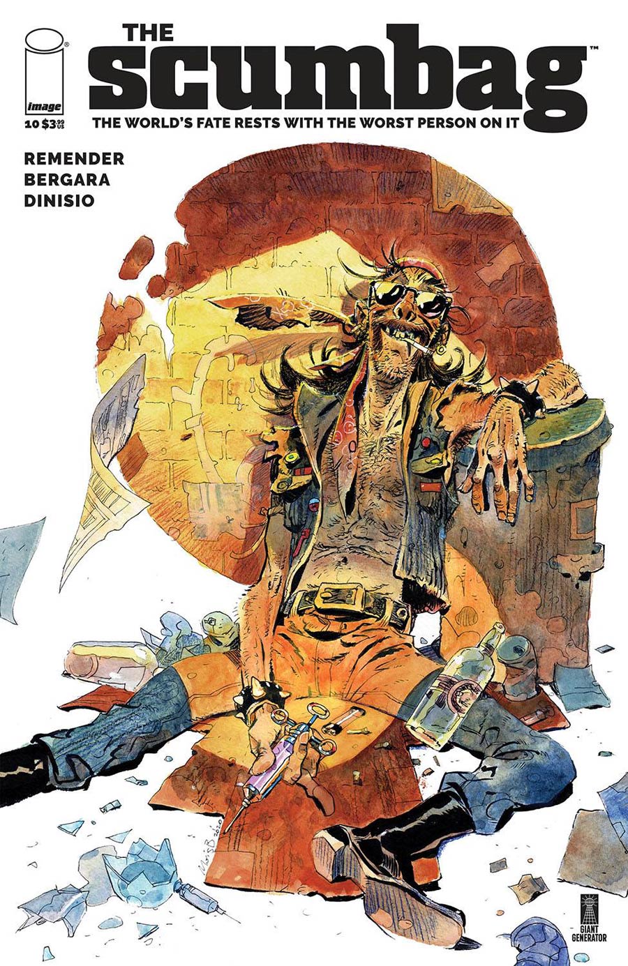 Scumbag #10 Cover A Regular Matias Bergara & Moreno DiNisio Cover