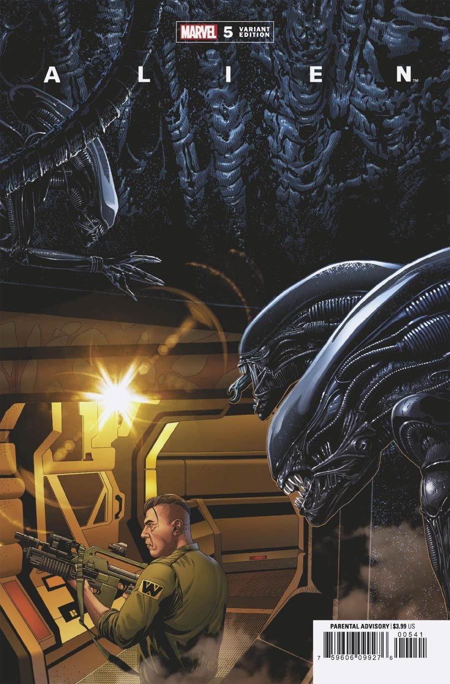 Alien #5 Cover C Variant Salvador Larroca Cover