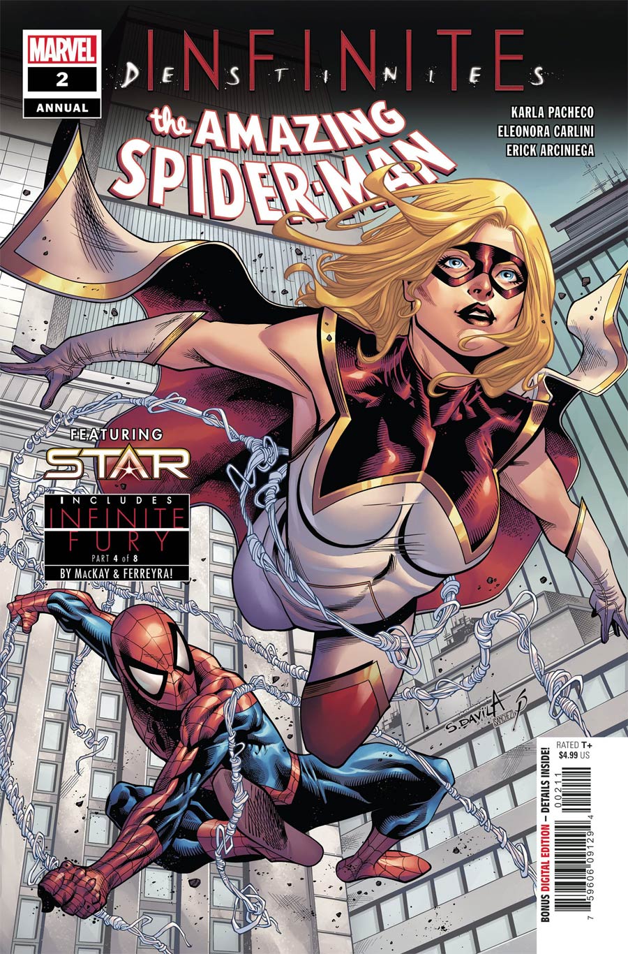 Amazing Spider-Man Vol 5 Annual #2 Cover A Regular Sergio Davila Cover (Infinite Destinies Tie-In)