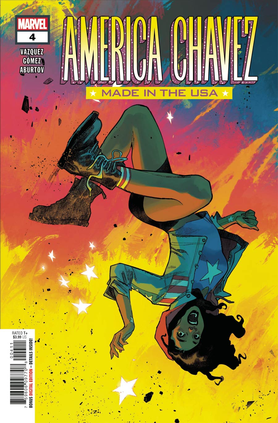 America Chavez Made In The USA #4 Cover A Regular Sara Pichelli Cover