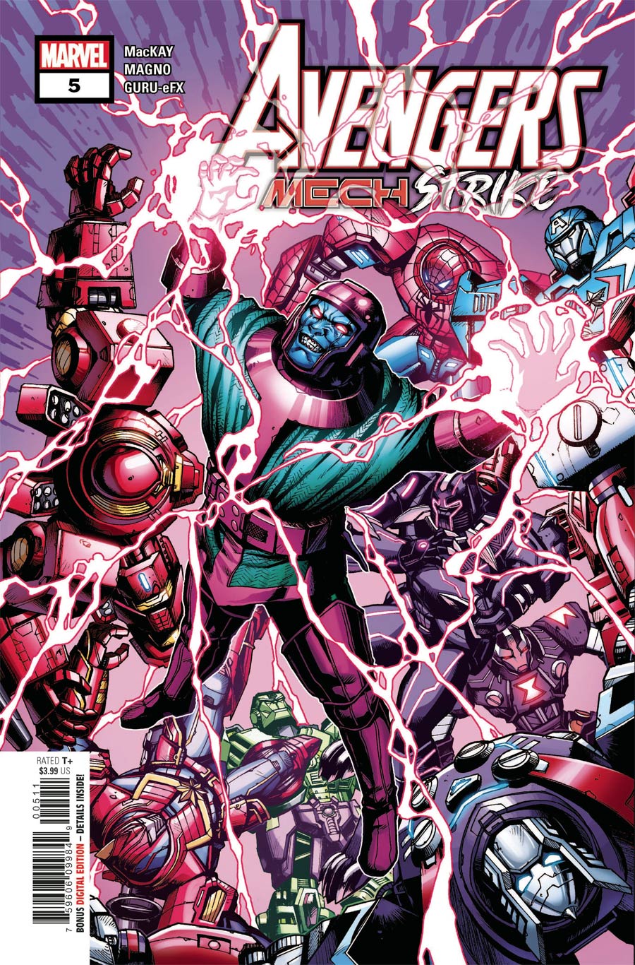 Avengers Mech Strike #5 Cover A Regular Kei Zama Cover