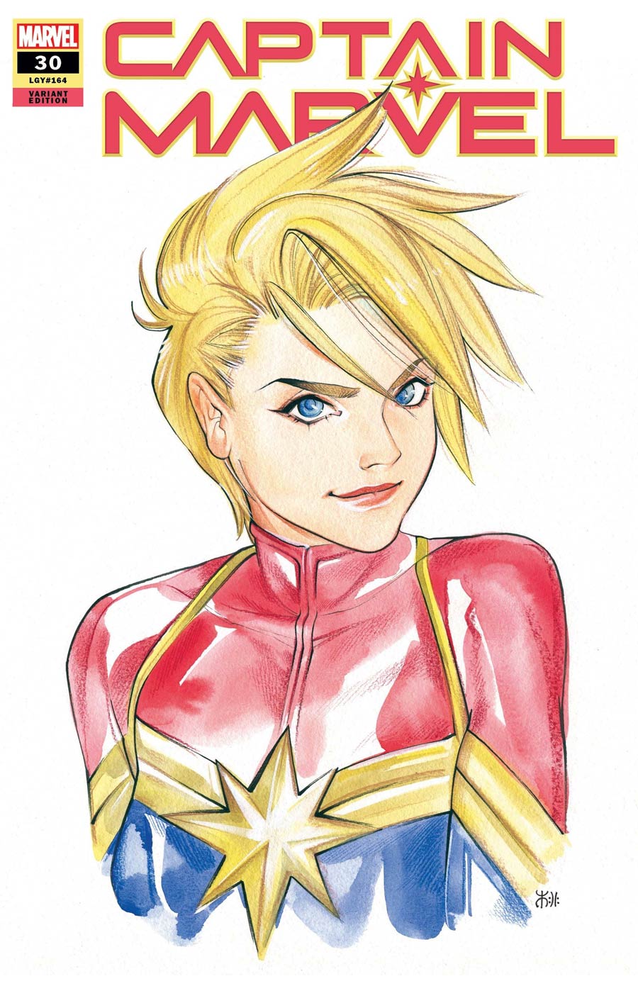 Captain Marvel Vol 9 #30 Cover B Variant Peach Momoko Marvel Anime Cover