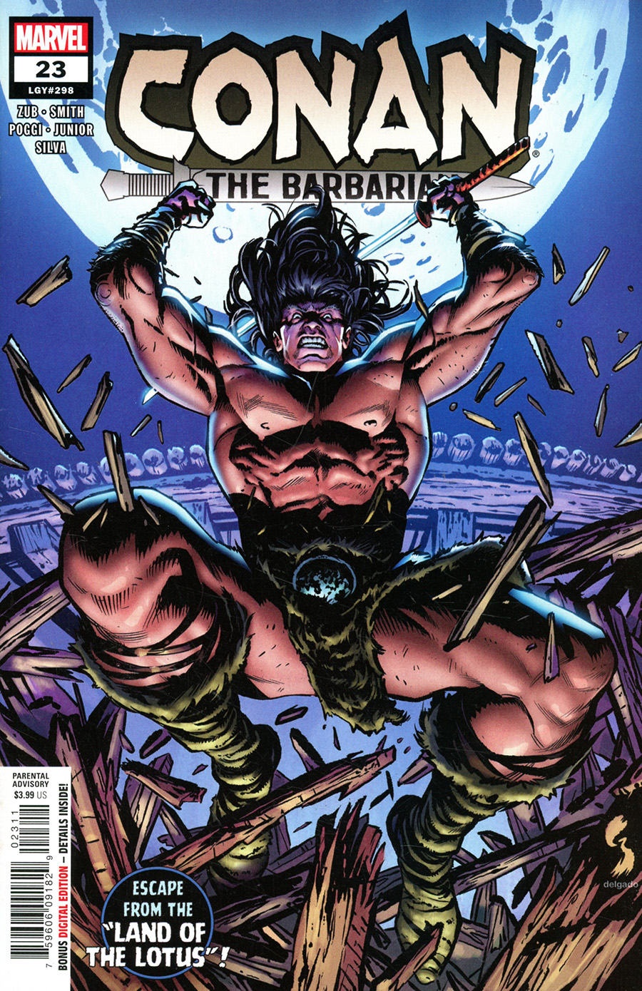 Conan The Barbarian Vol 4 #23 Cover A Regular Geoff Shaw Cover