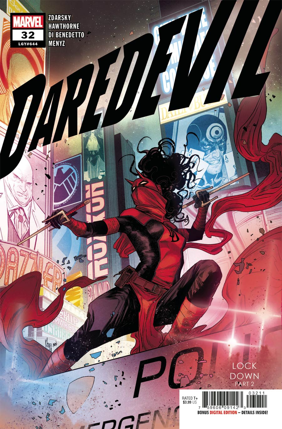 Daredevil Vol 6 #32 Cover A Regular Marco Checchetto Cover