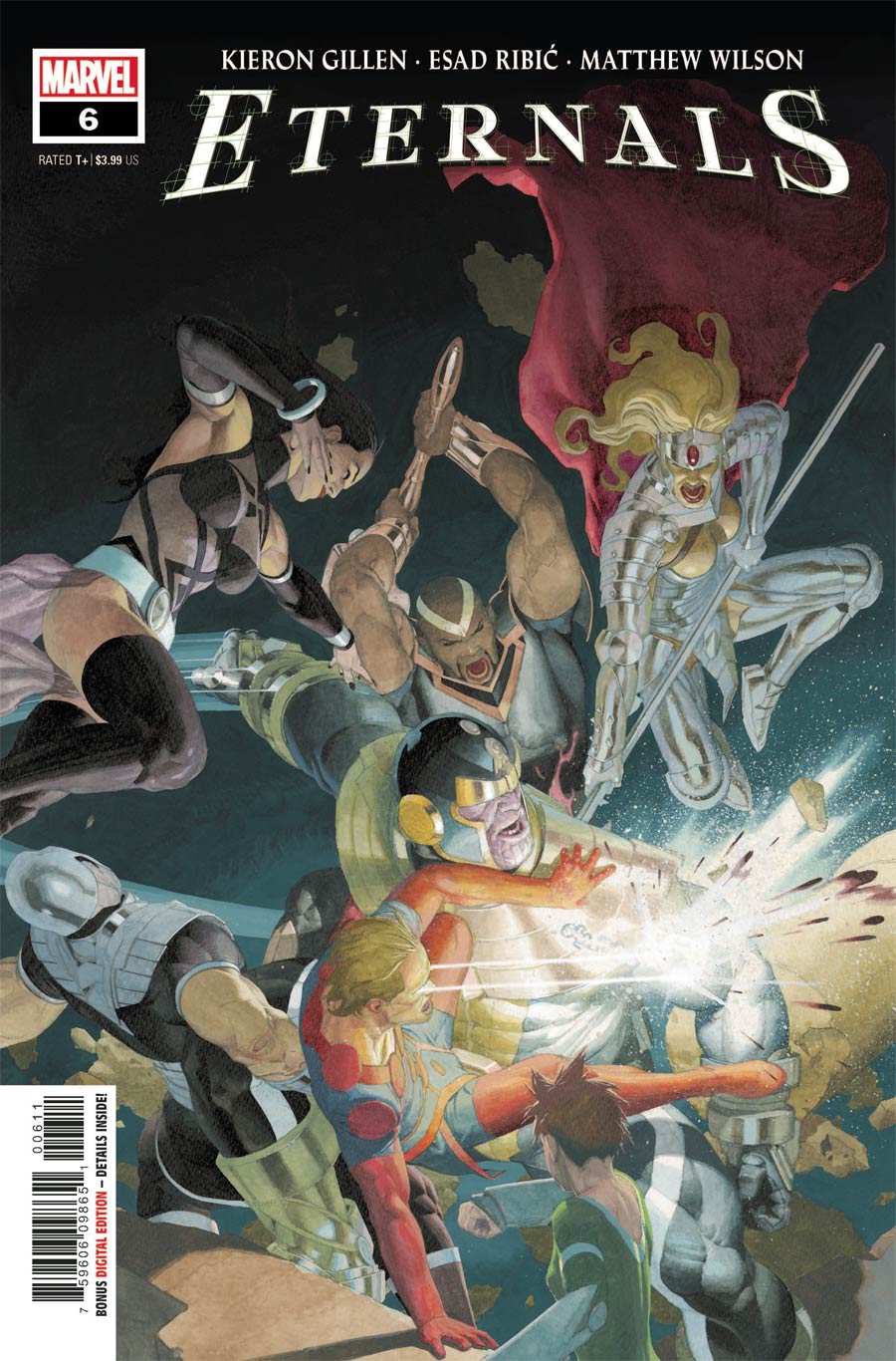 Eternals Vol 5 #6 Cover A Regular Esad Ribic Cover