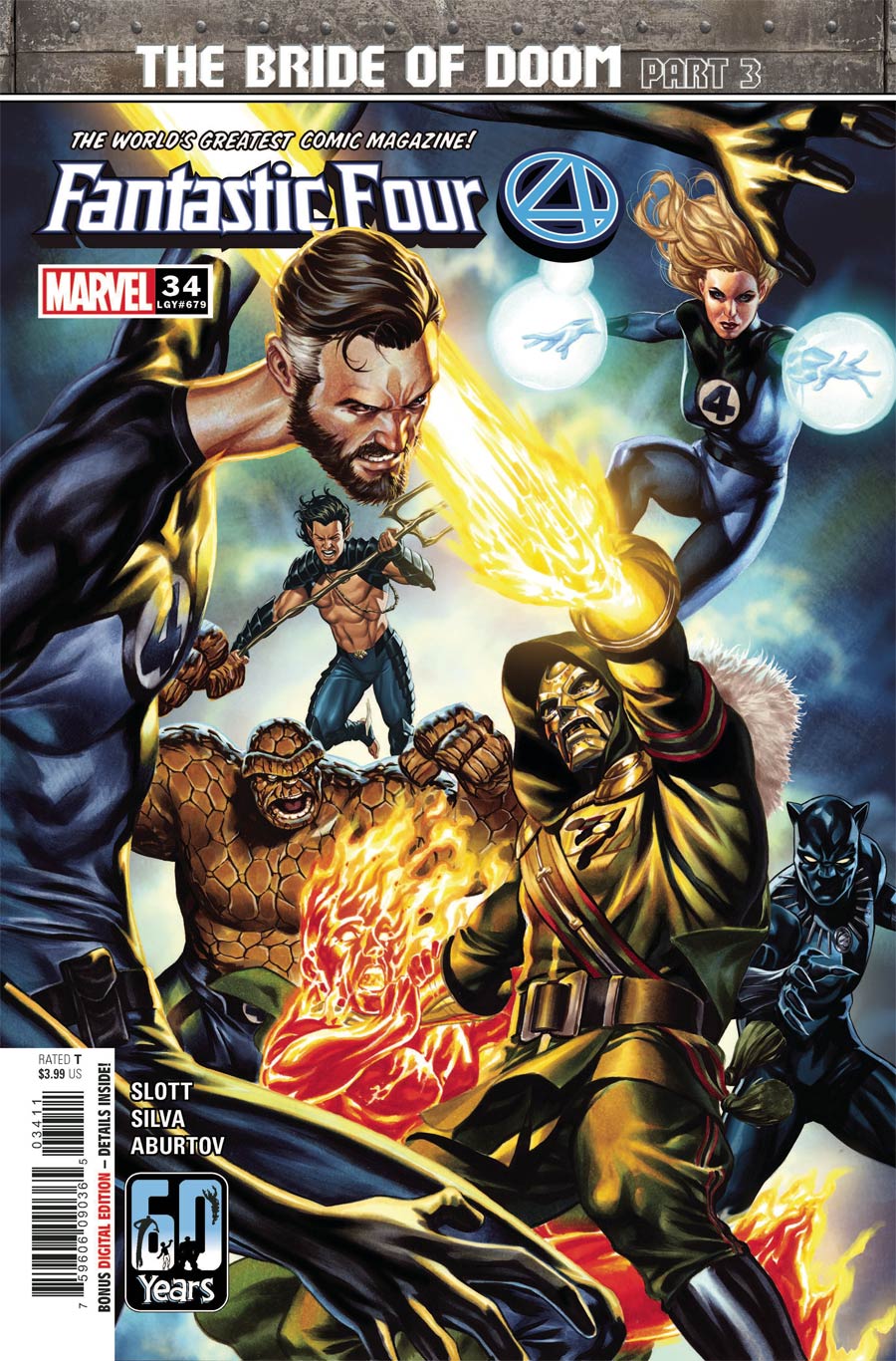 Fantastic Four Vol 6 #34 Cover A Regular Mark Brooks Cover