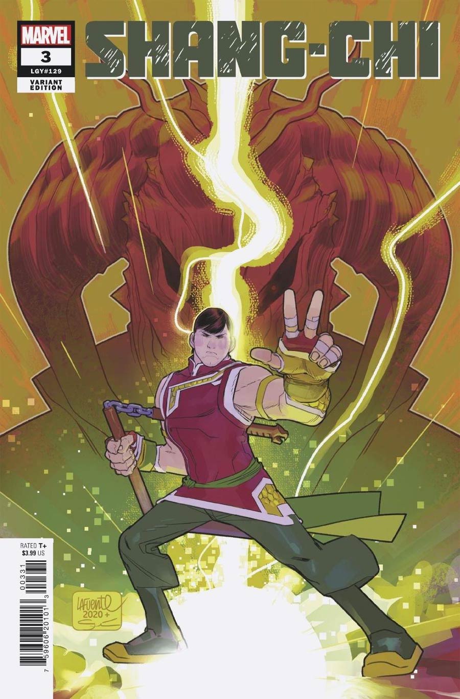 Shang-Chi Vol 2 #3 Cover C Variant David Lafuente Cover (Limit 1 Per Customer)