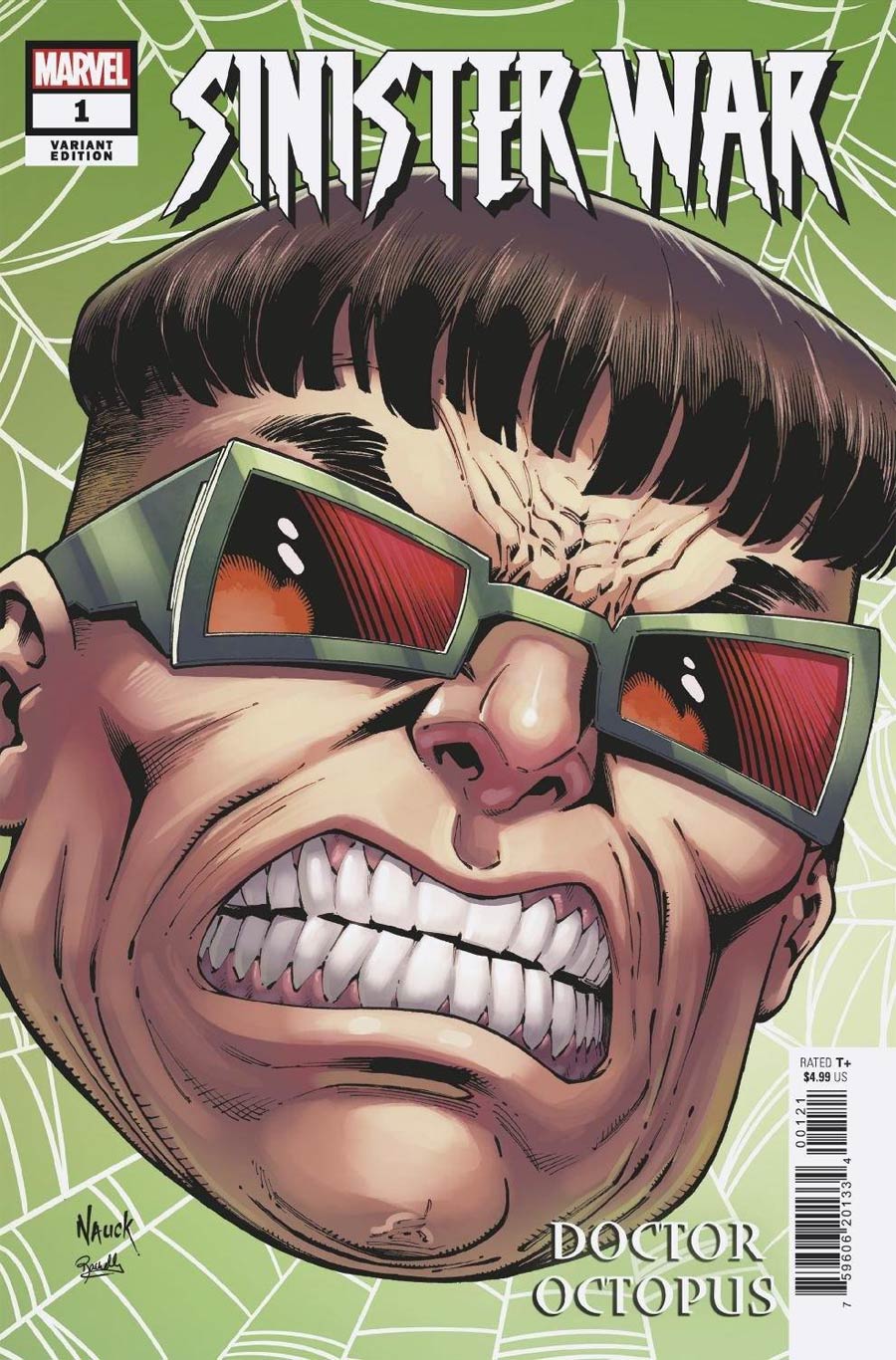 Sinister War #1 Cover I Variant Todd Nauck Headshot Cover