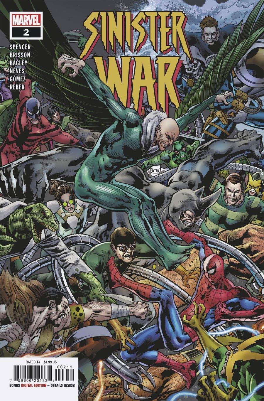 Sinister War #2 Cover A Regular Bryan Hitch Cover