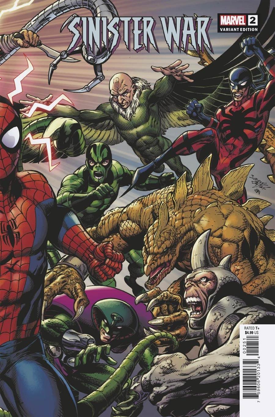 Sinister War #2 Cover B Variant Mark Bagley Connecting Cover
