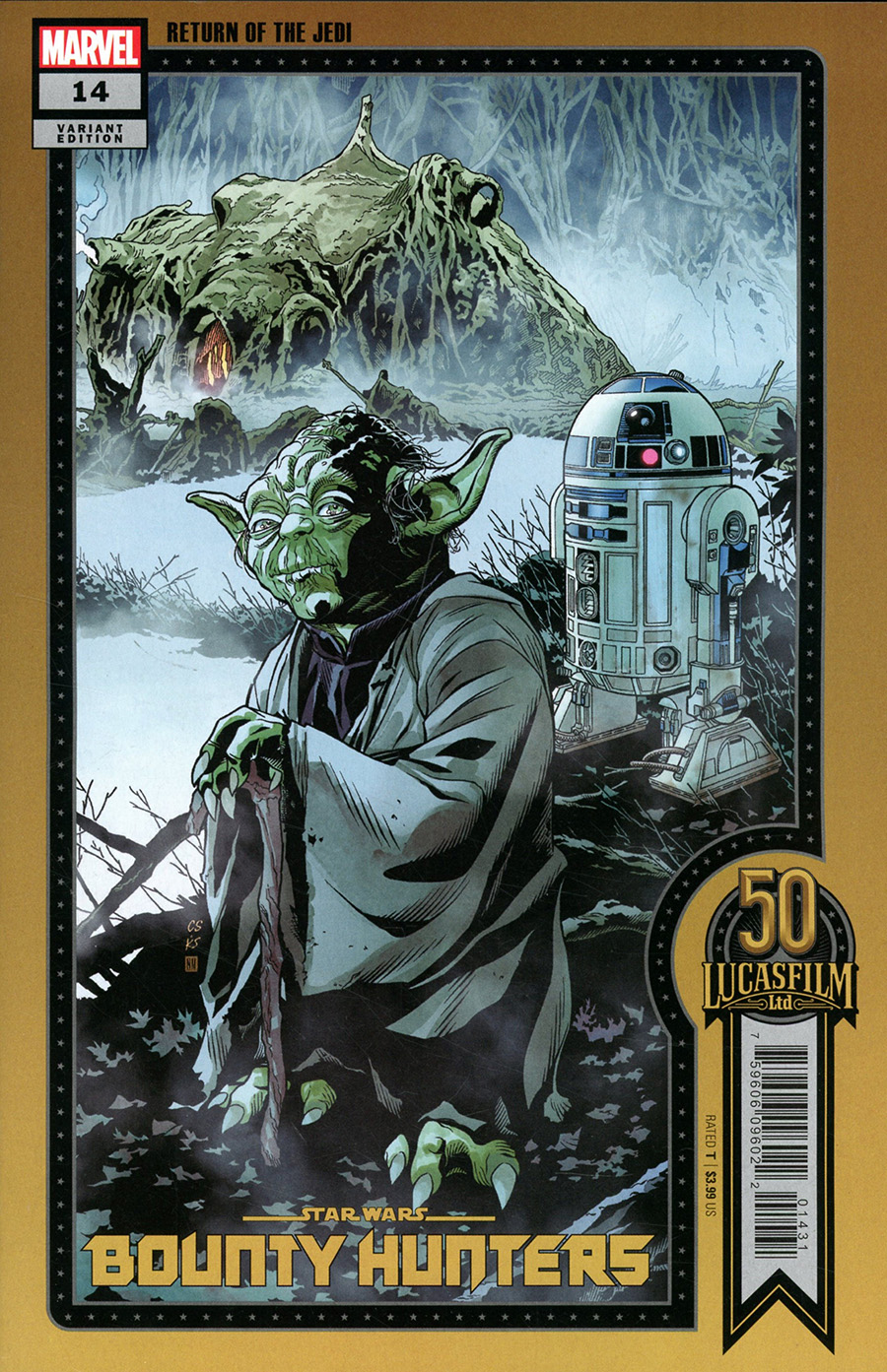 Star Wars Bounty Hunters #14 Cover C Variant Chris Sprouse Lucasfilm 50th Anniversary Cover (War Of The Bounty Hunters Tie-In)