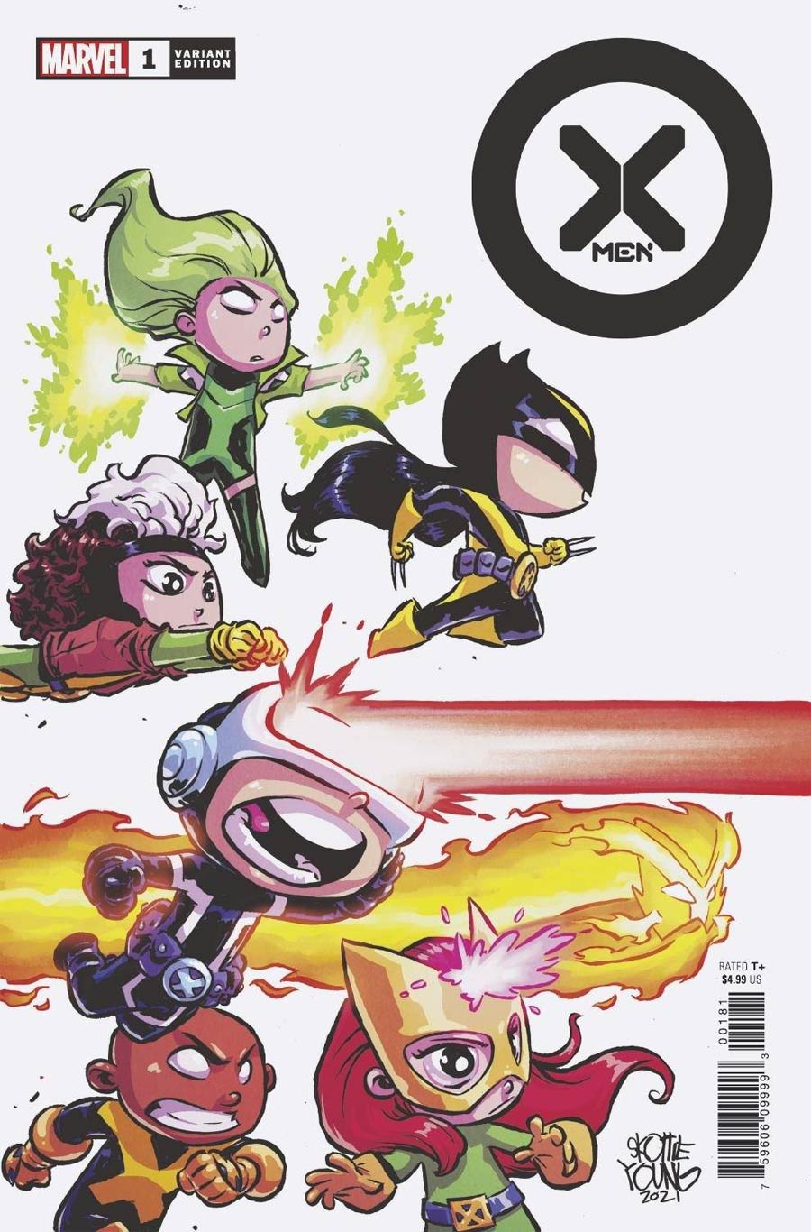 X-Men Vol 6 #1 Cover E Variant Skottie Young Cover