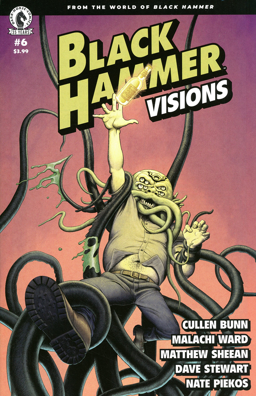 Black Hammer Visions #6 Cover A Regular Malachi Ward & Matthew Sheean Cover