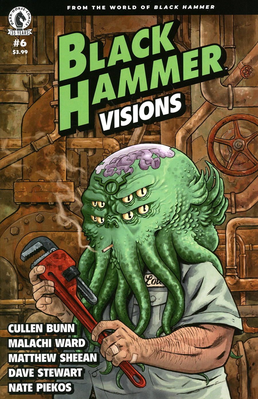 Black Hammer Visions #6 Cover C Variant Brian Hurtt Cover