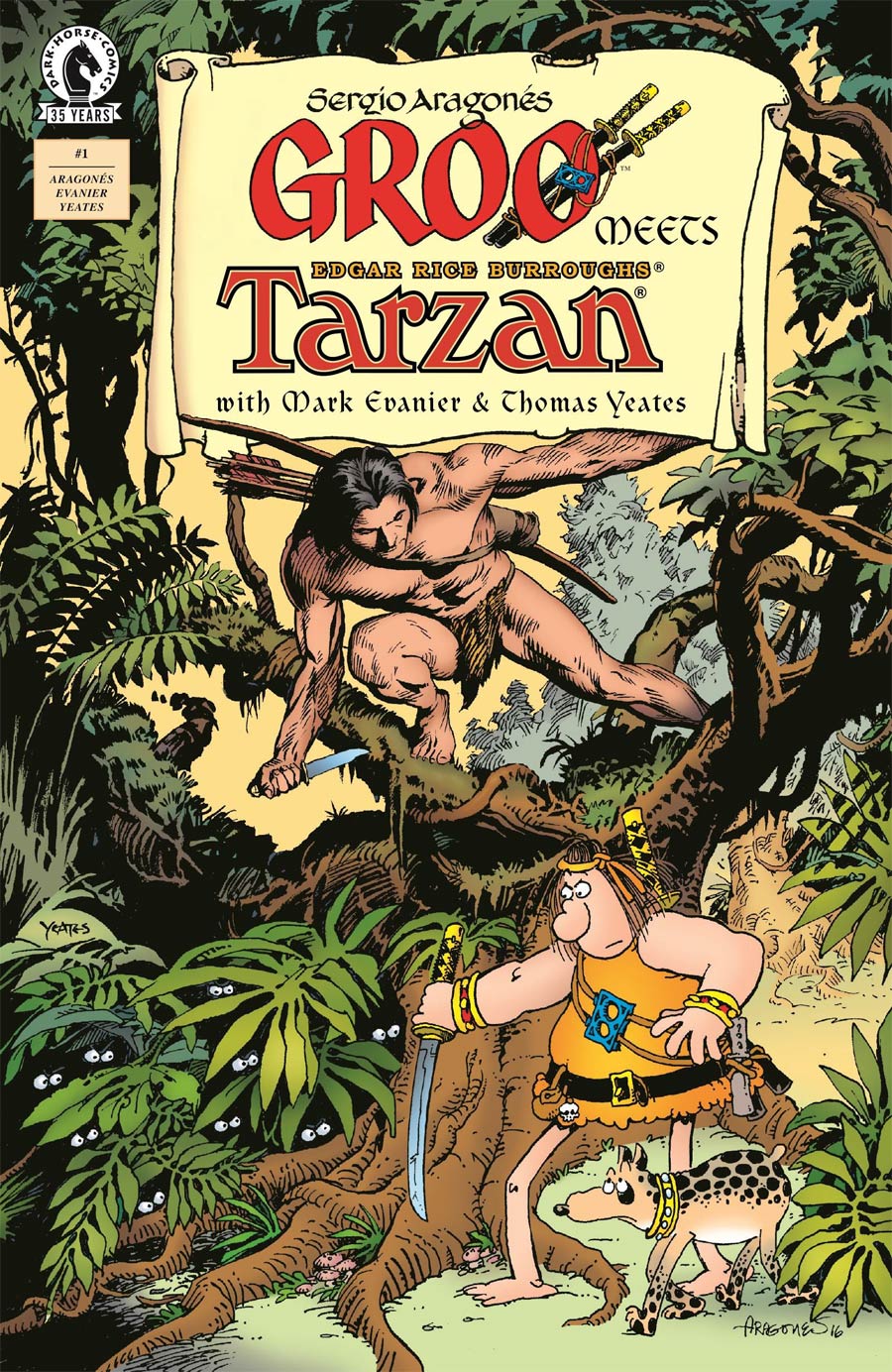 Groo Meets Tarzan #1