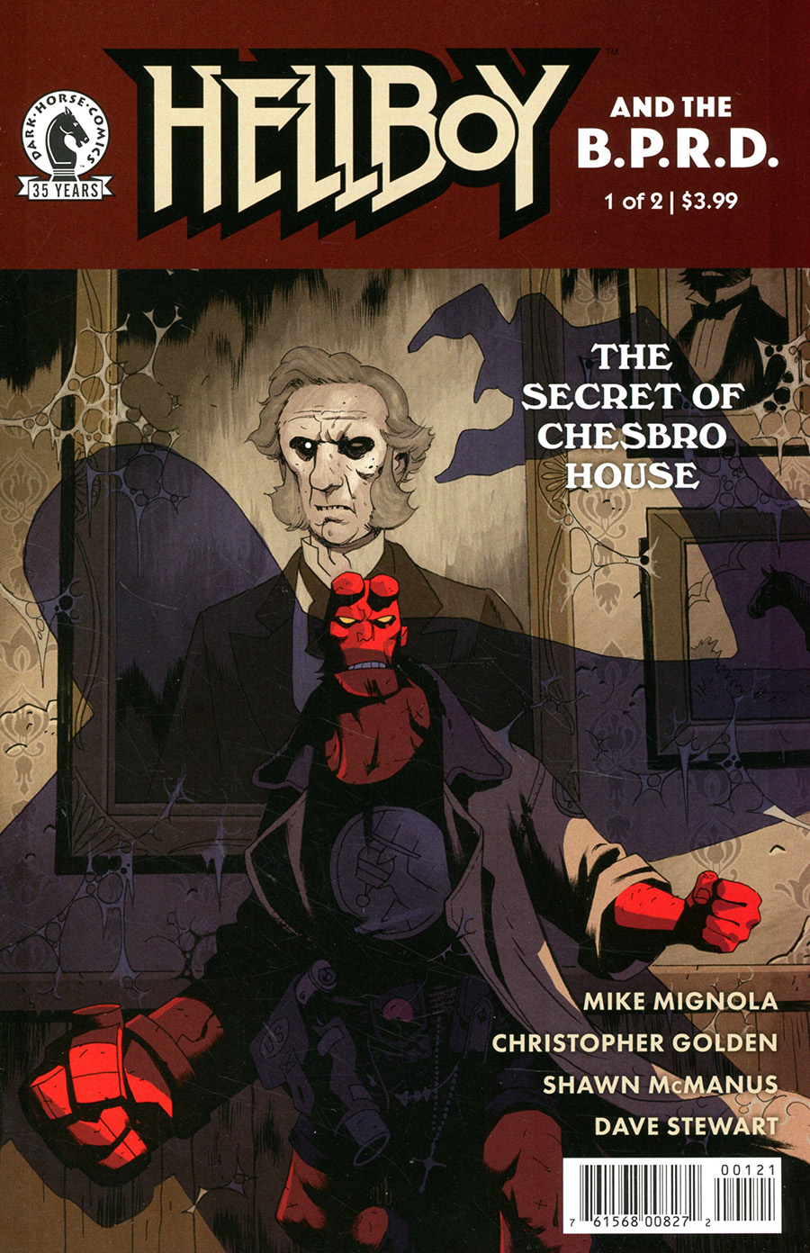 Hellboy And The BPRD Secret Of Chesbro House #1 Cover B Variant Ben Stenbeck Cover