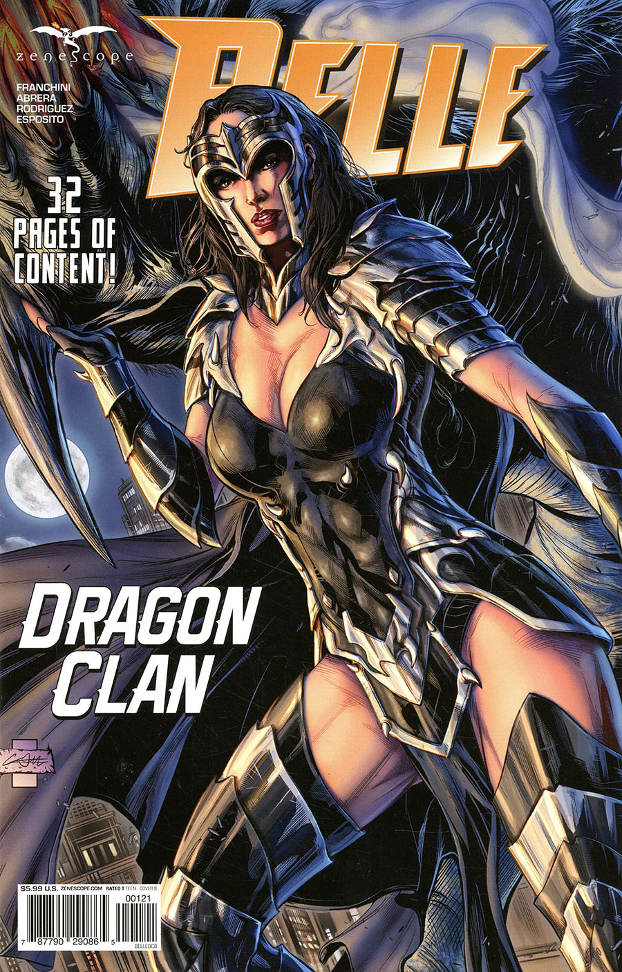 Grimm Fairy Tales Presents Belle Dragon Clan #1 (One Shot) Cover B Caanan White