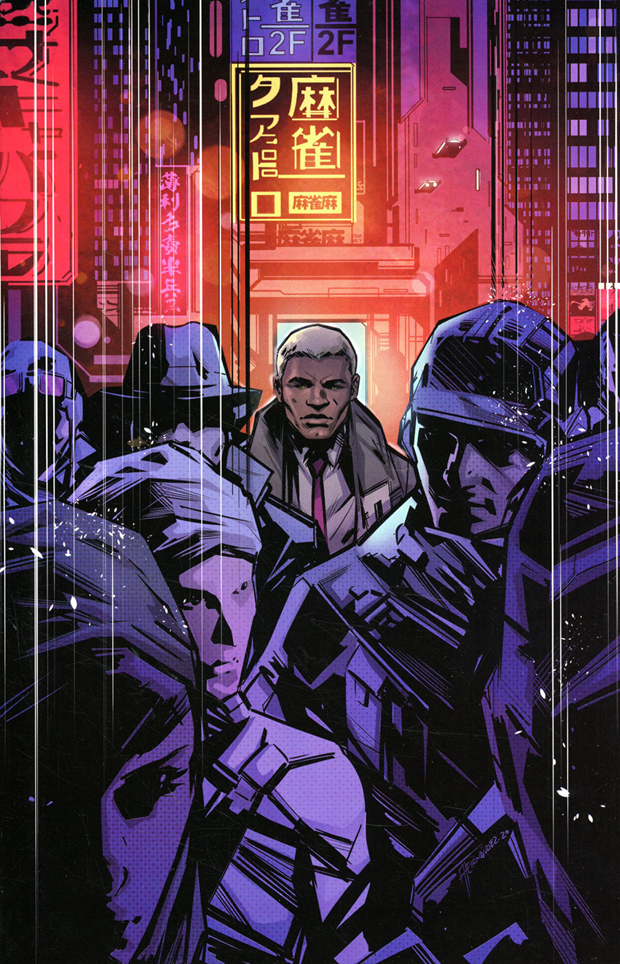 Blade Runner Origins #1-4 Robert Hack Virgin Pack