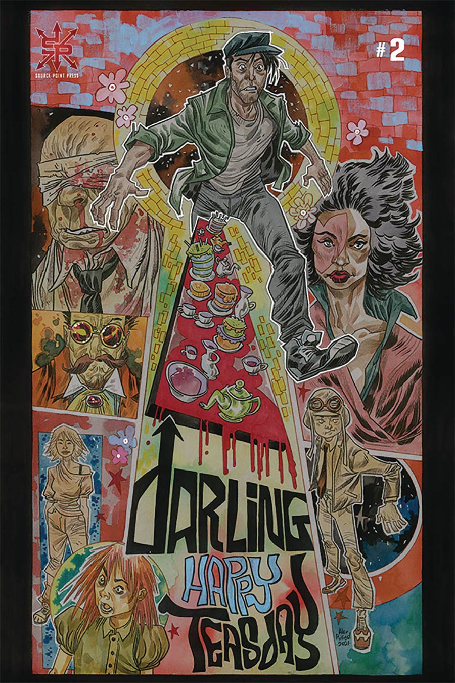 Darling #2 Cover B Variant Alex Riegel Cover