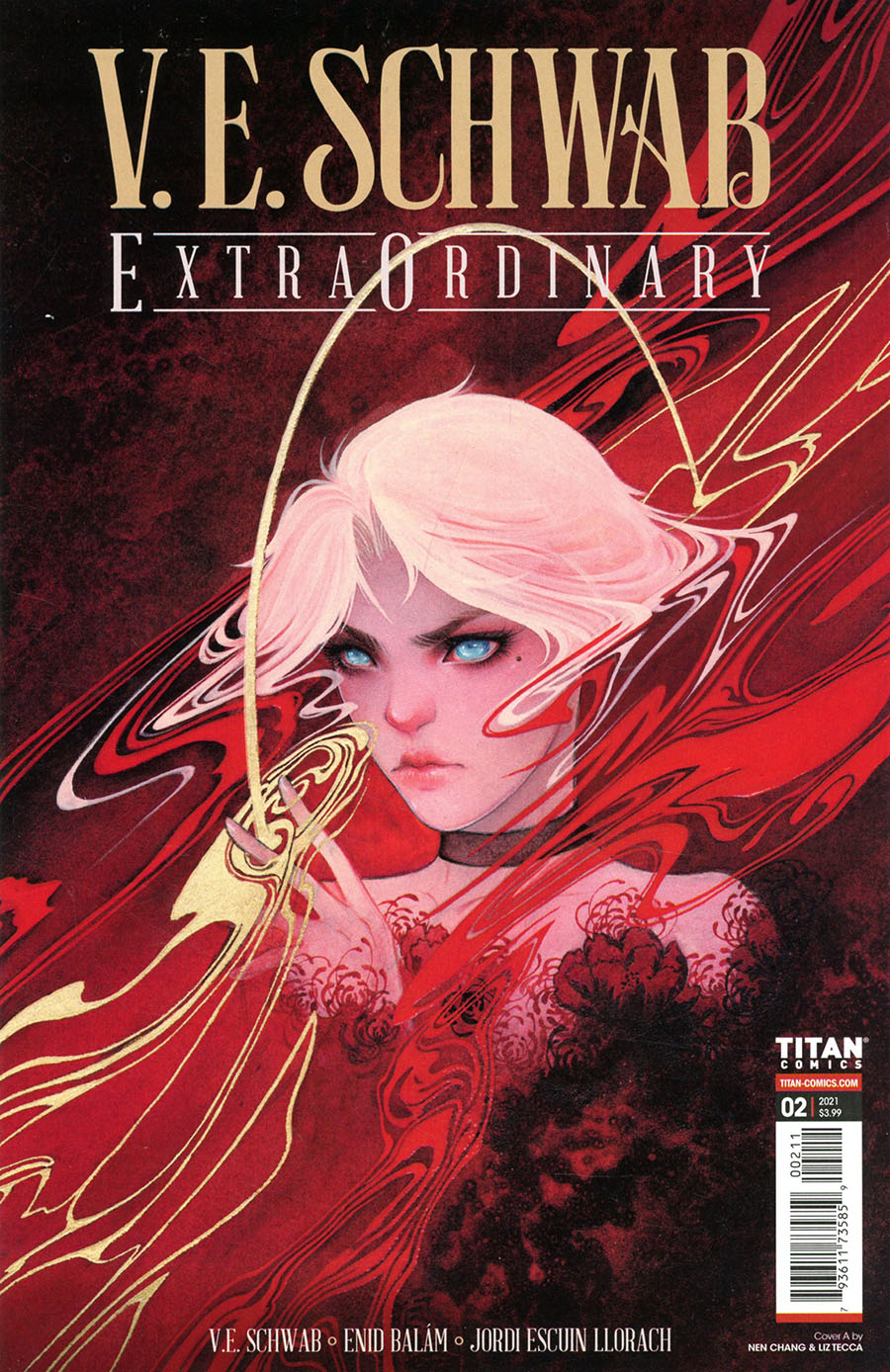 VE Schwabs Extraordinary #2 Cover A Regular Nen Chang Cover