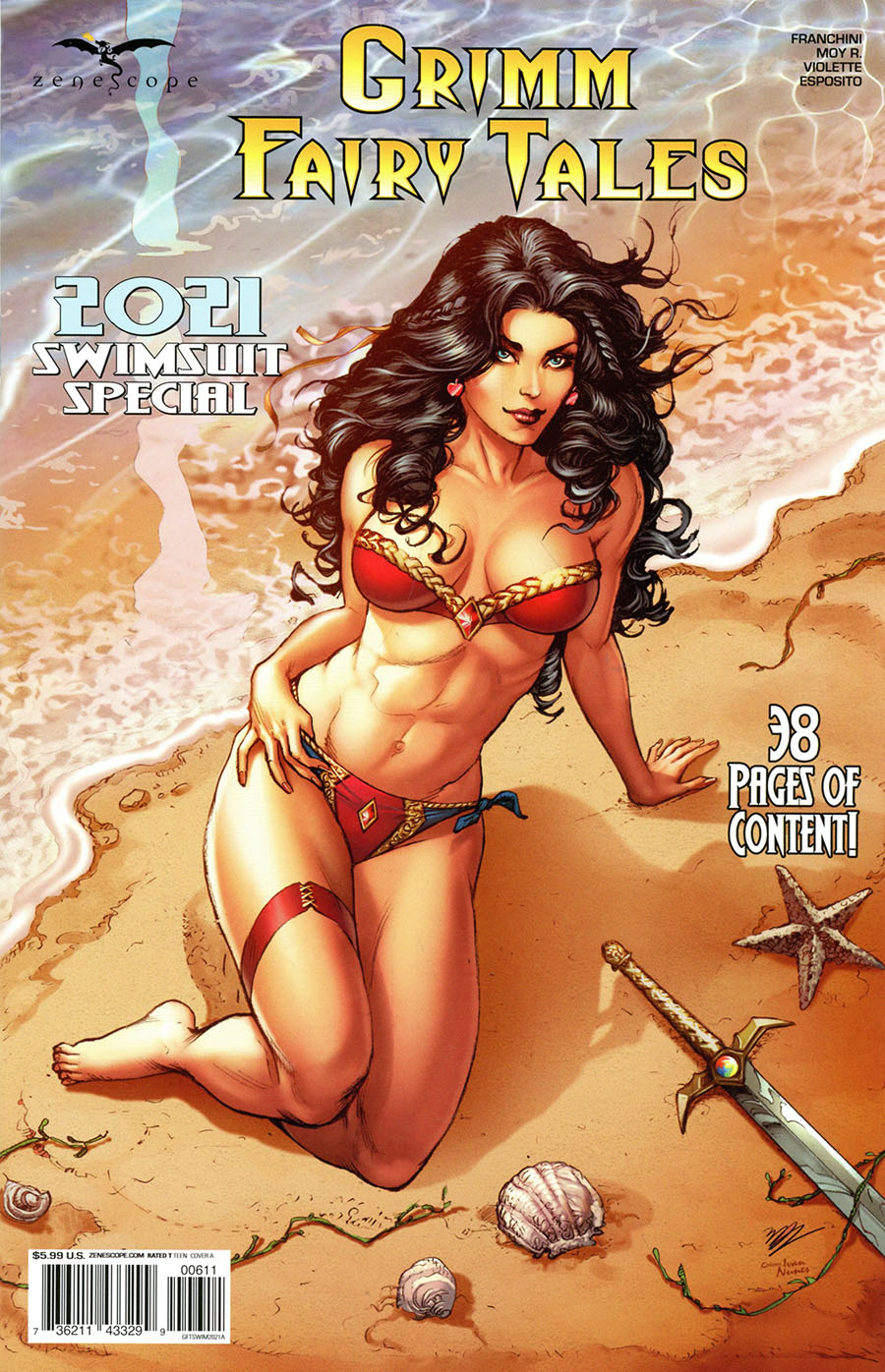 Grimm Fairy Tales Presents Swimsuit Special 2021 #1 (One Shot) Cover A Michael Dooney