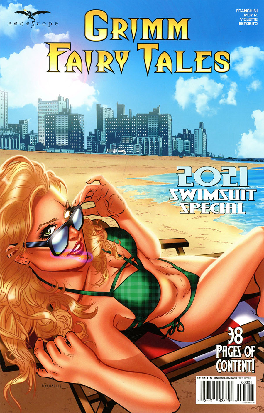 Grimm Fairy Tales Presents Swimsuit Special 2021 #1 (One Shot) Cover B Riveiro