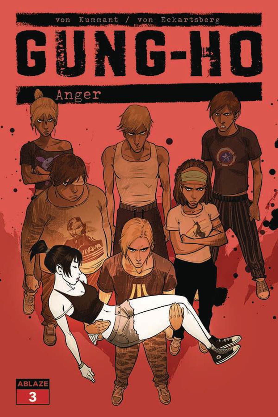 Gung-Ho Anger #3 Cover A Regular Miki Montllo Cover