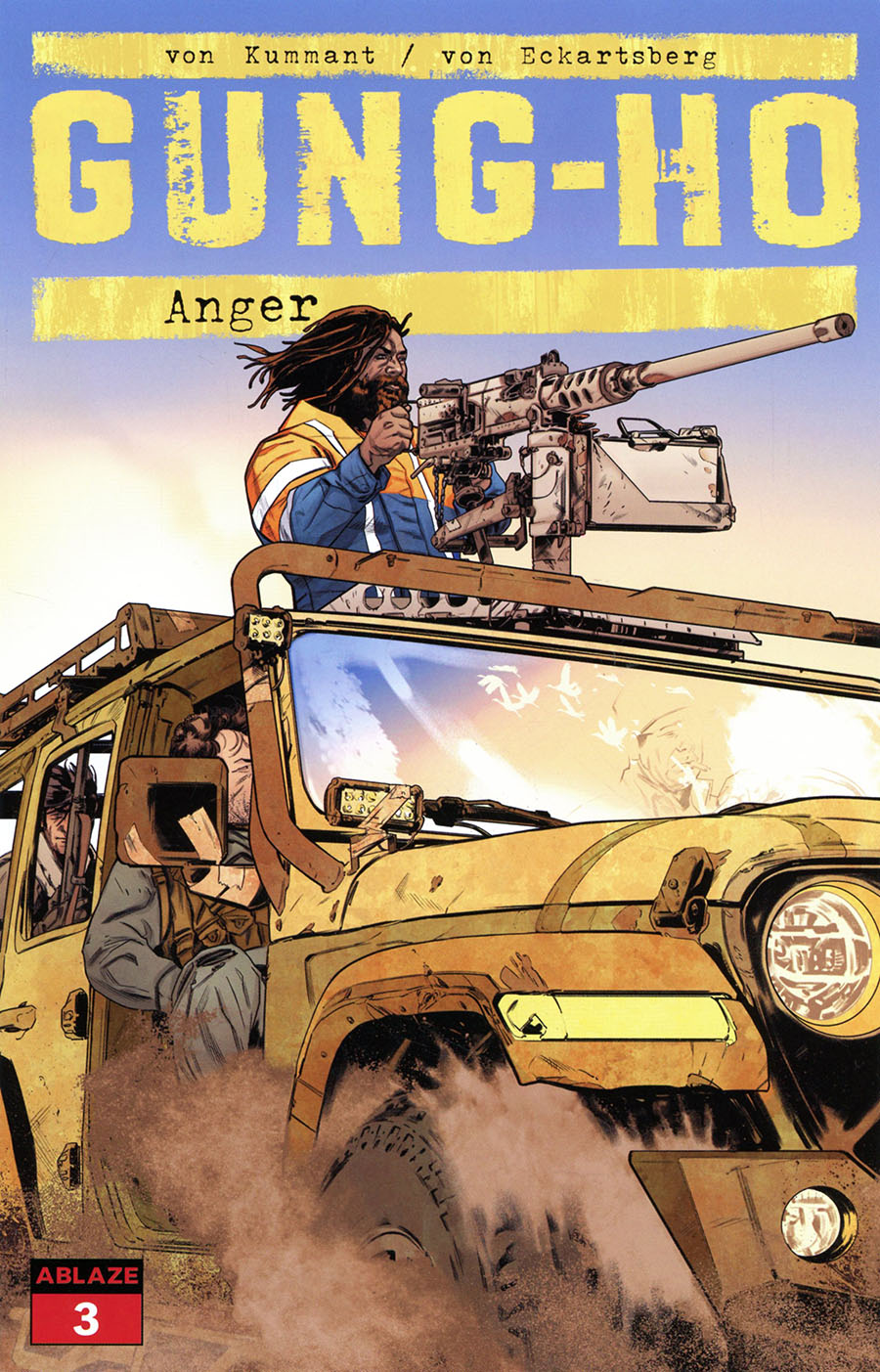 Gung-Ho Anger #3 Cover B Variant Cian Tormey Cover