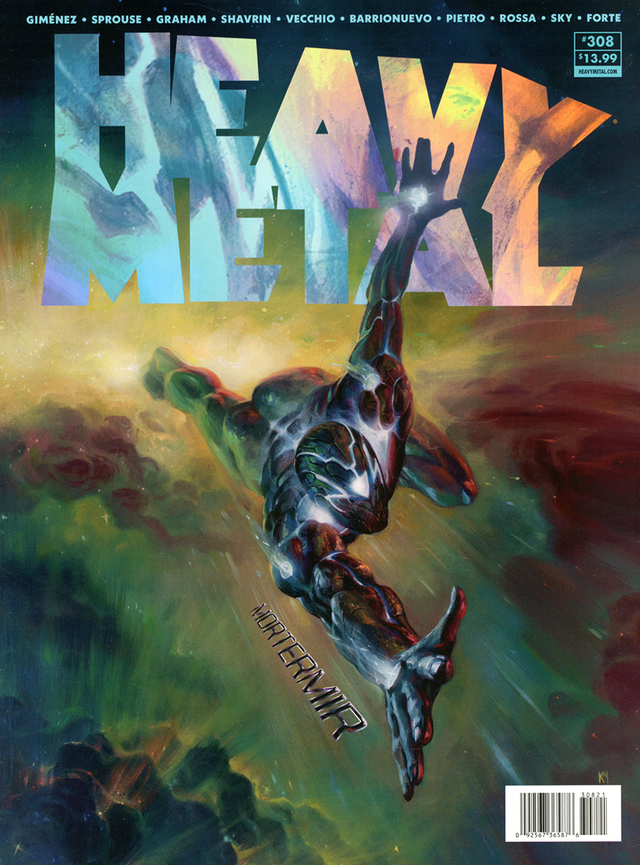 Heavy Metal #308 Cover B Variant Thumbs Cover