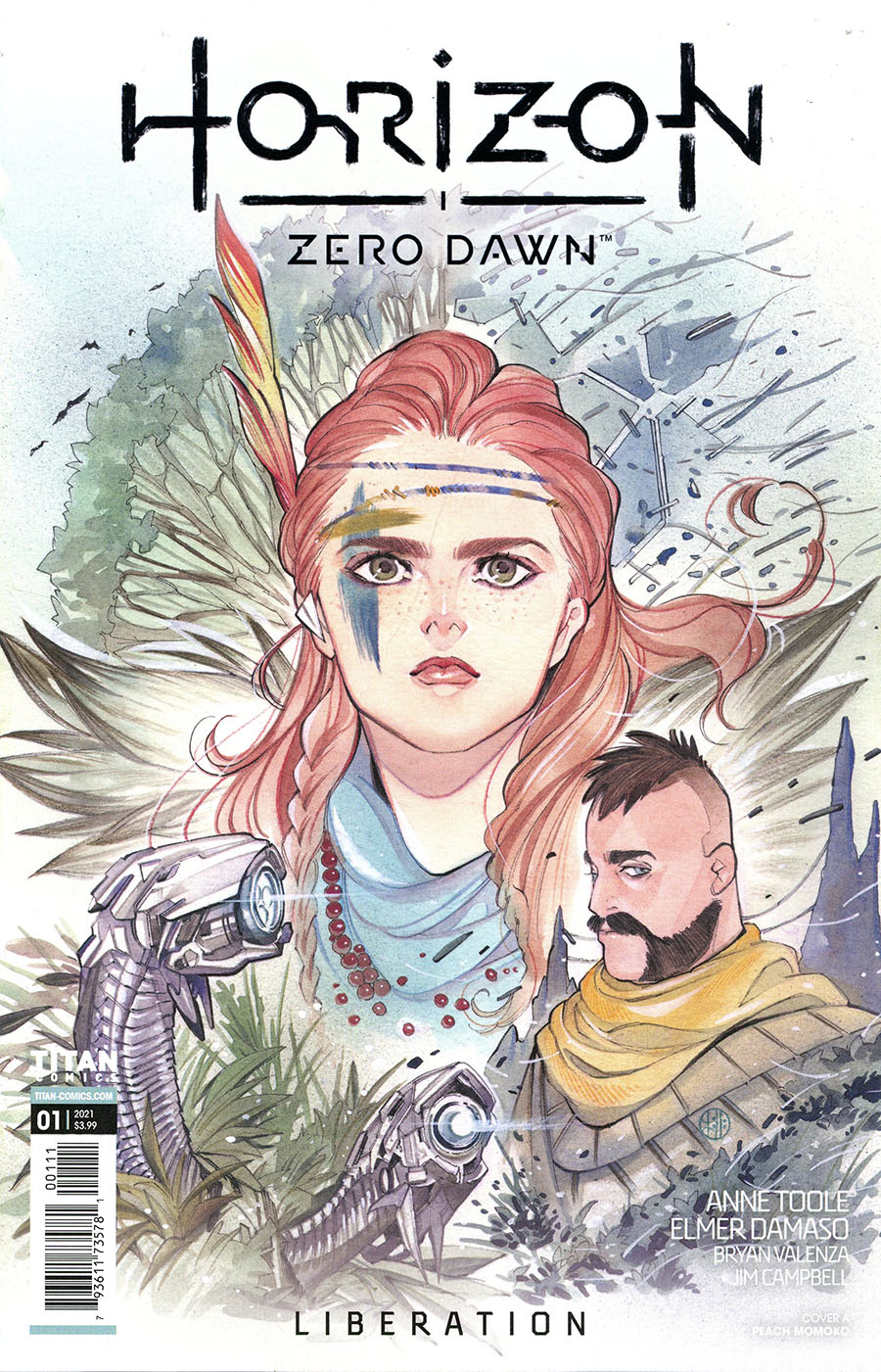 Horizon Zero Dawn Liberation #1 Cover A Regular Peach Momoko Cover