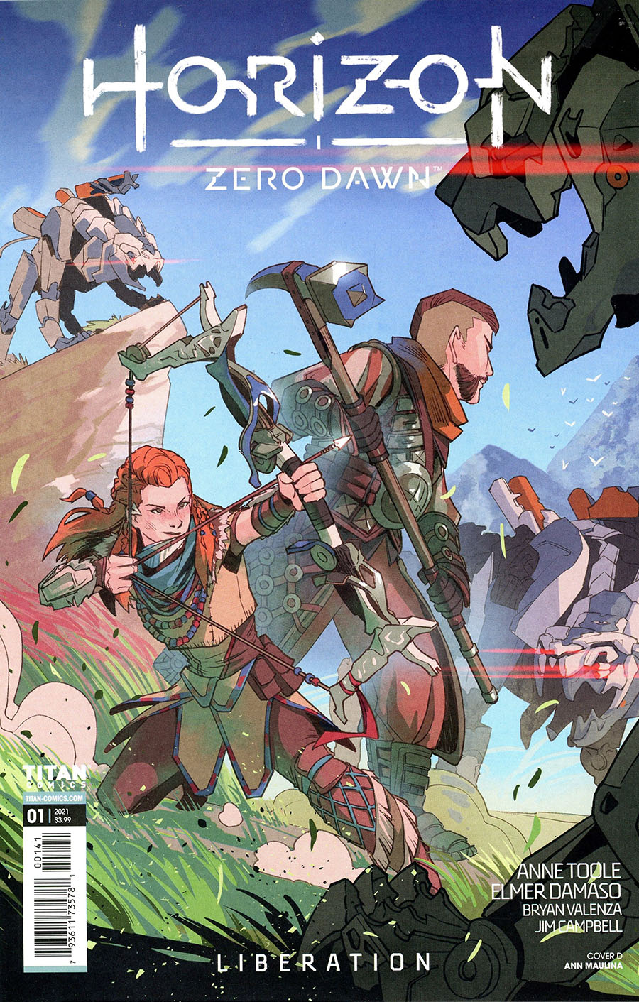 Horizon Zero Dawn Liberation #1 Cover D Variant Ann Maulina Cover