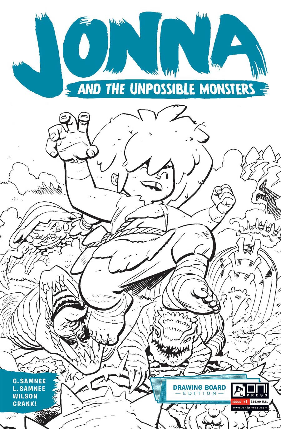 Jonna And The Unpossible Monsters Drawing Board Edition #1