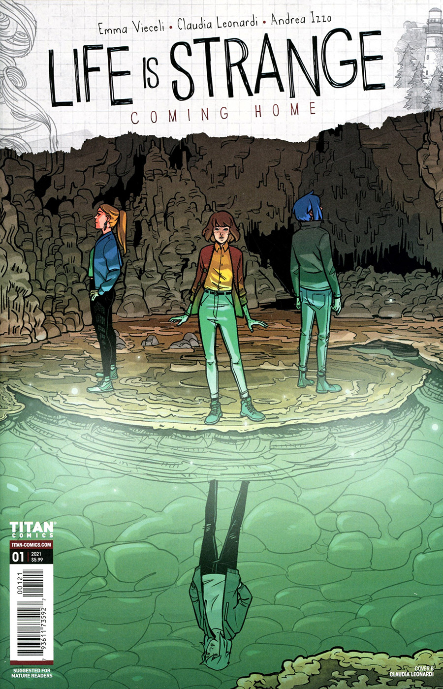 Life Is Strange Coming Home #1 Cover B Variant Claudia Leonardi Cover