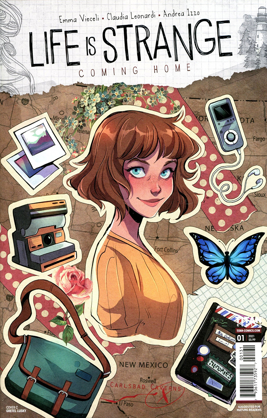 Life Is Strange Coming Home #1 Cover C Variant Gretel Lusky Connecting Cover