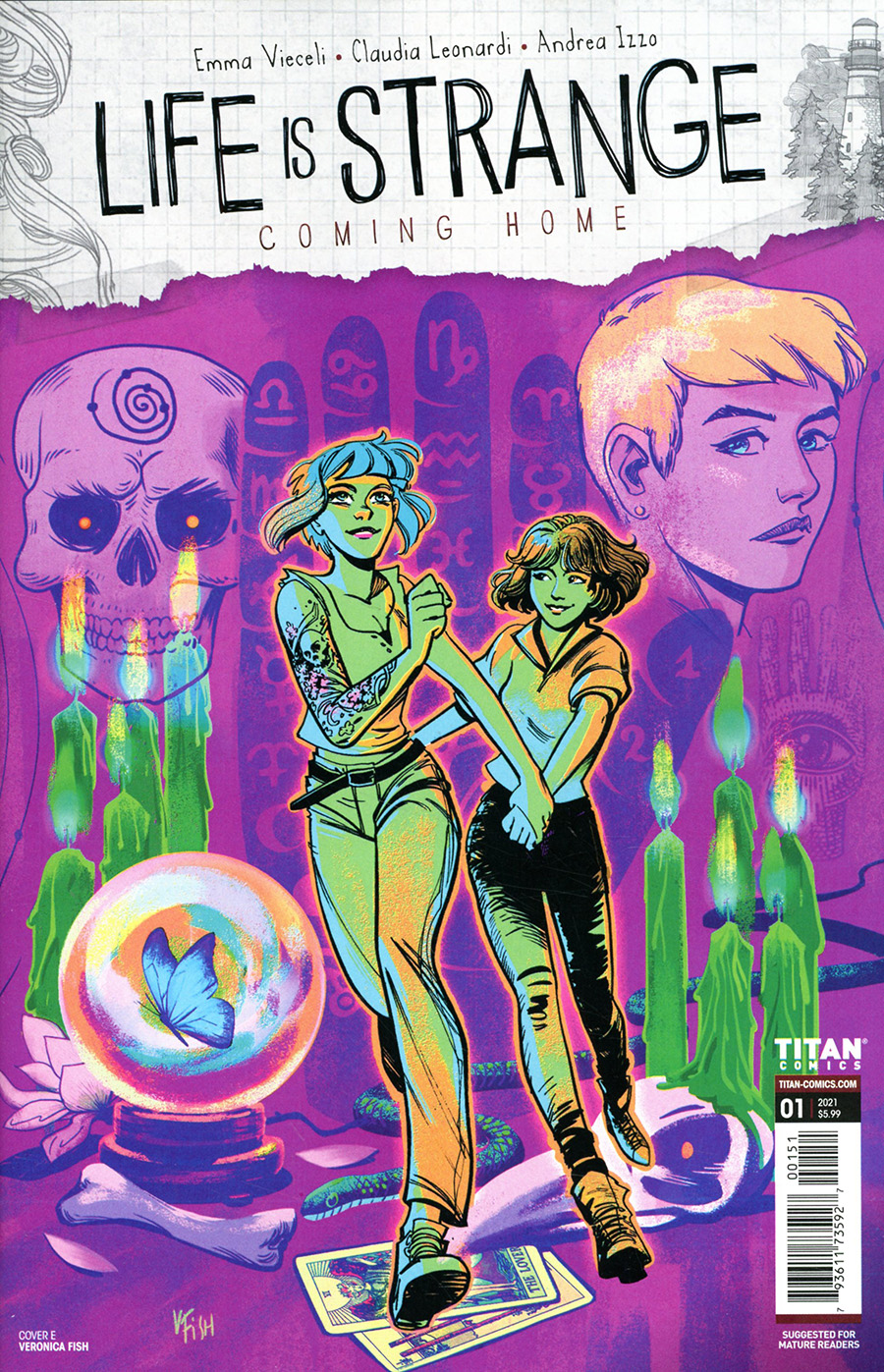 Life Is Strange Coming Home #1 Cover E Variant Veronica Fish Cover