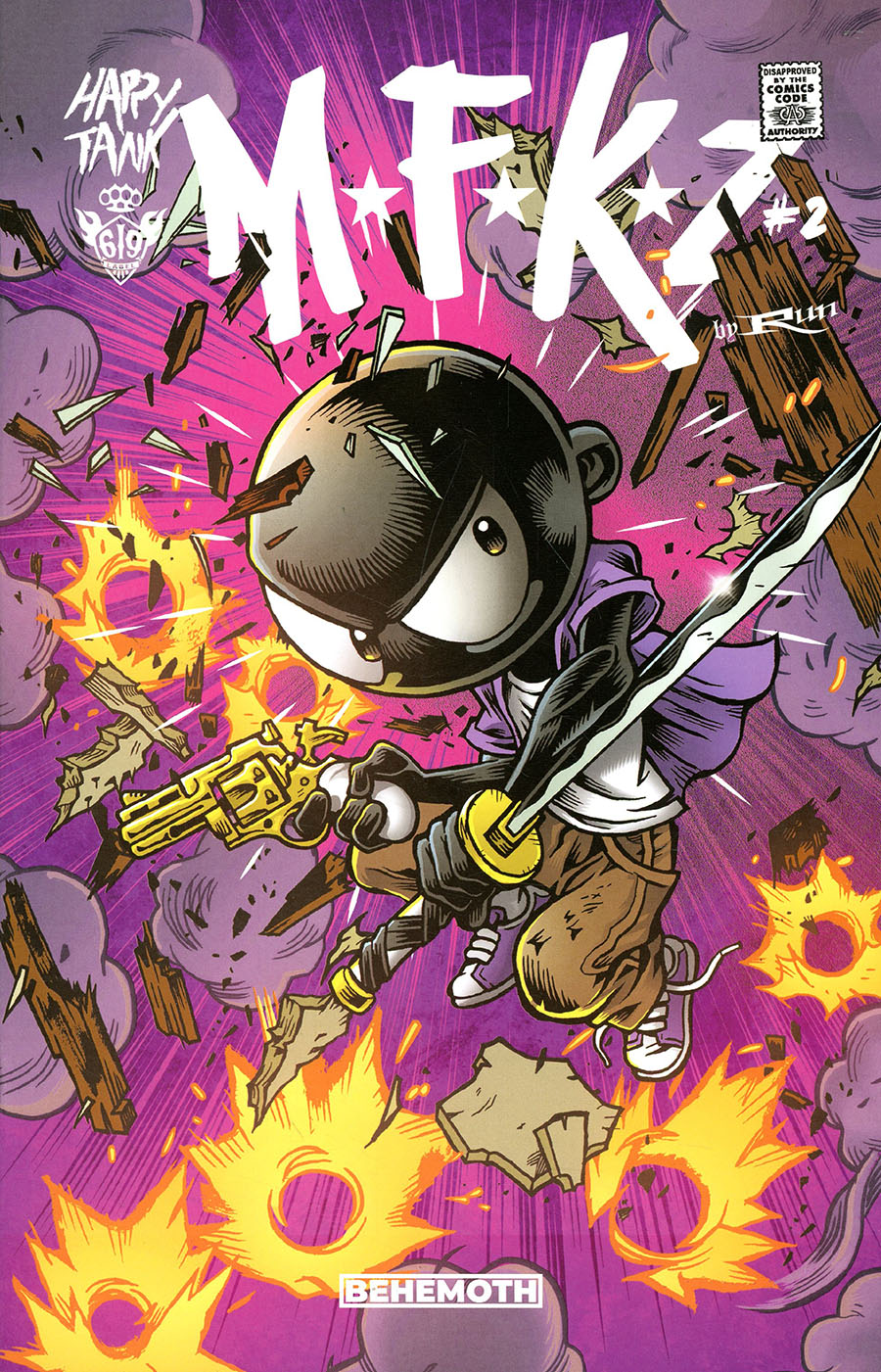 MFKZ #2 Cover B Variant Run Cover