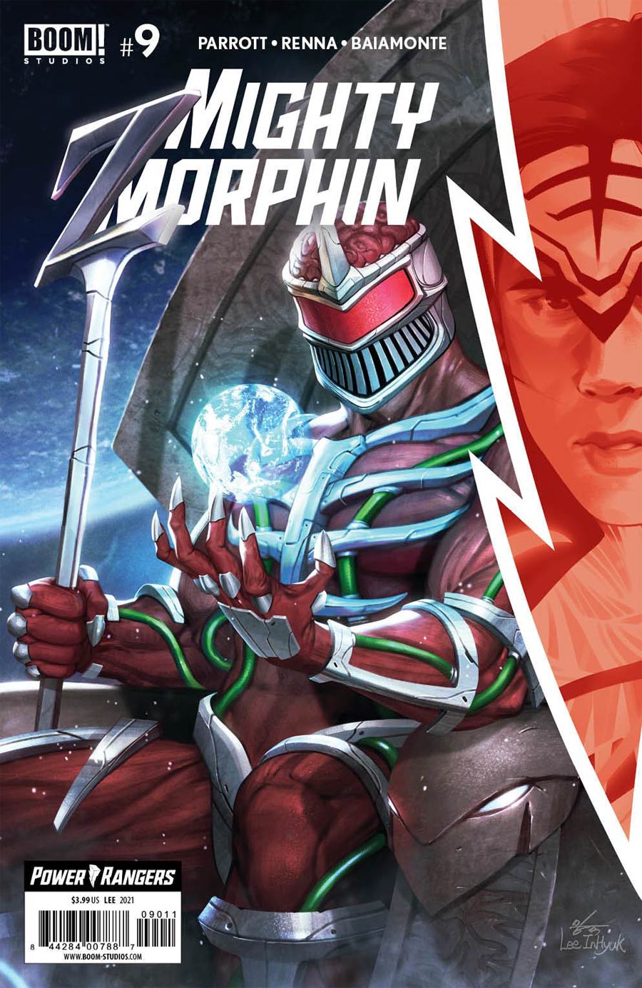 Mighty Morphin #9 Cover A Regular Inhyuk Lee Cover