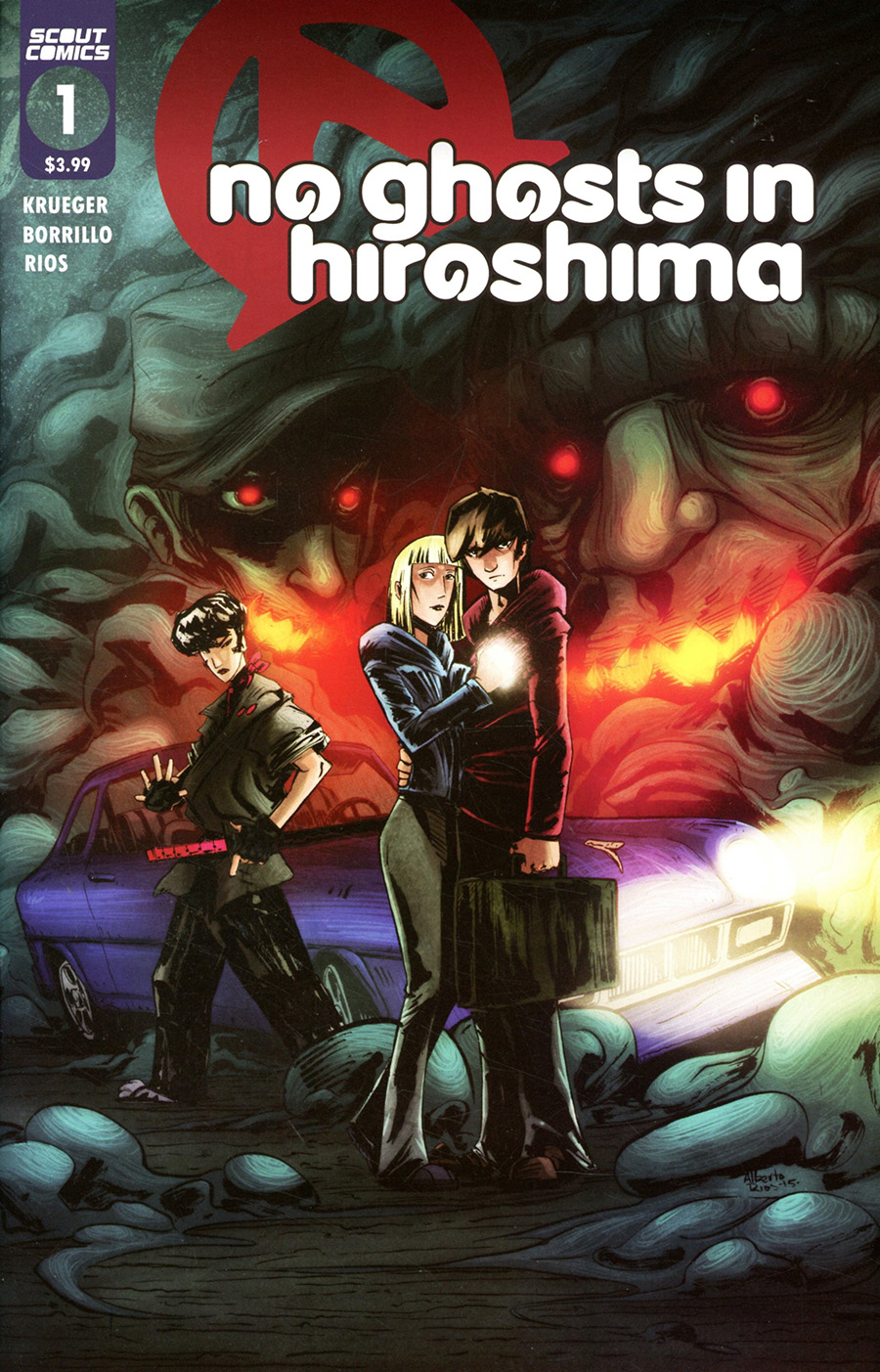 No Ghosts In Hiroshima #1 Cover B Variant Alberto Rios Cover