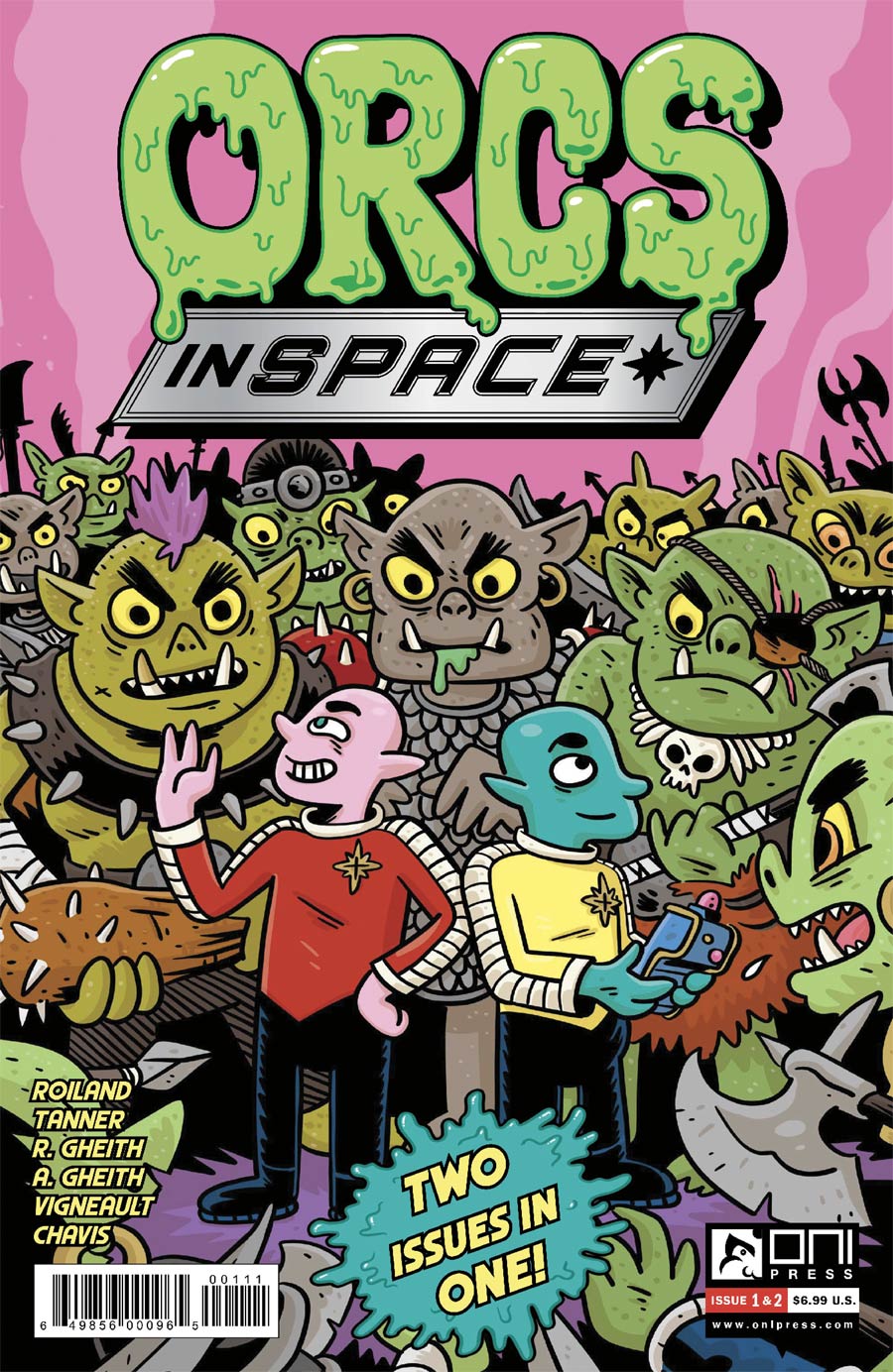 Orcs In Space #1-2 2 In 1 Cover A Regular Francois Vigneault Cover