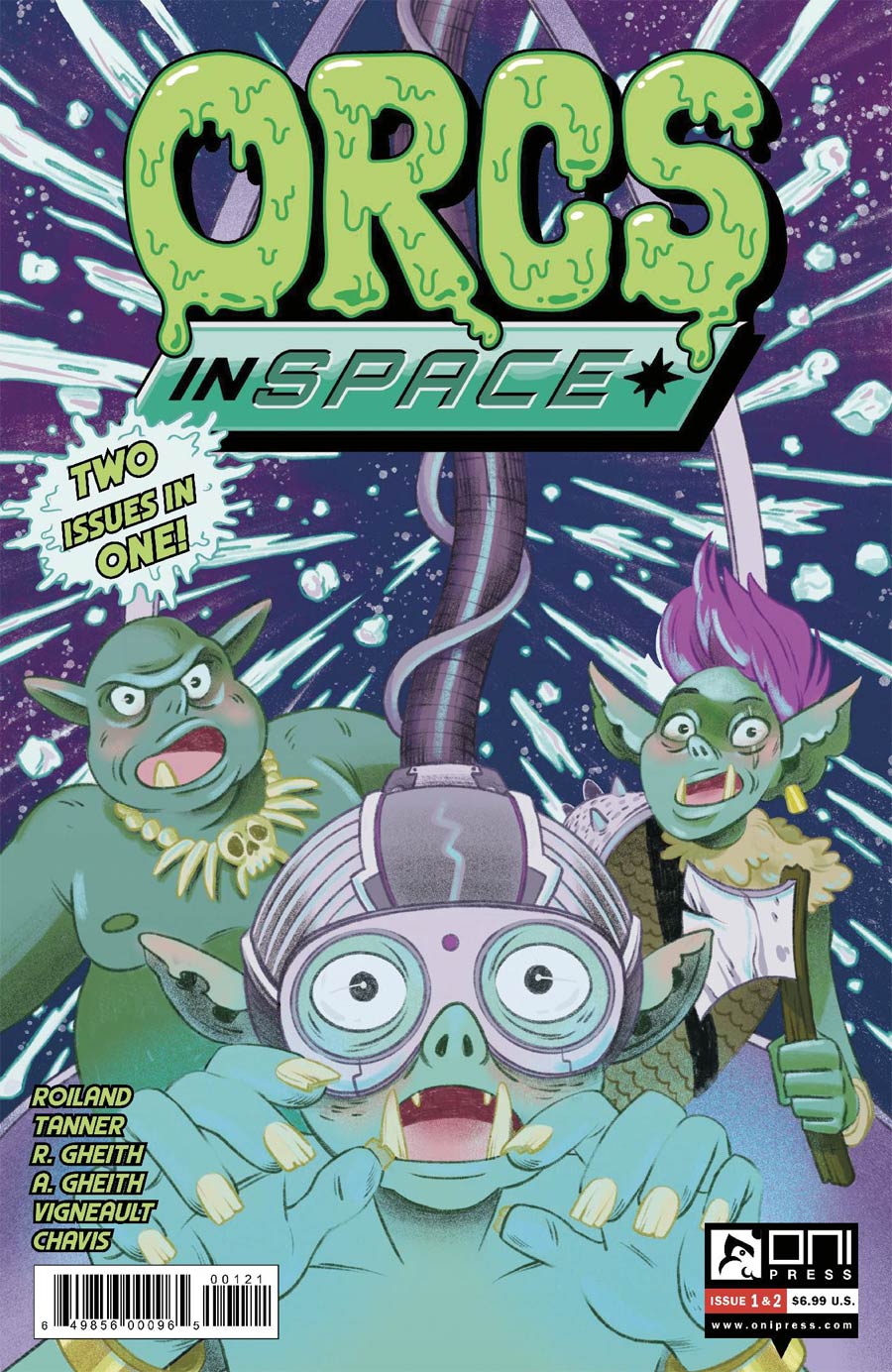 Orcs In Space #1-2 2 In 1 Cover B Variant Nicole Goux Cover